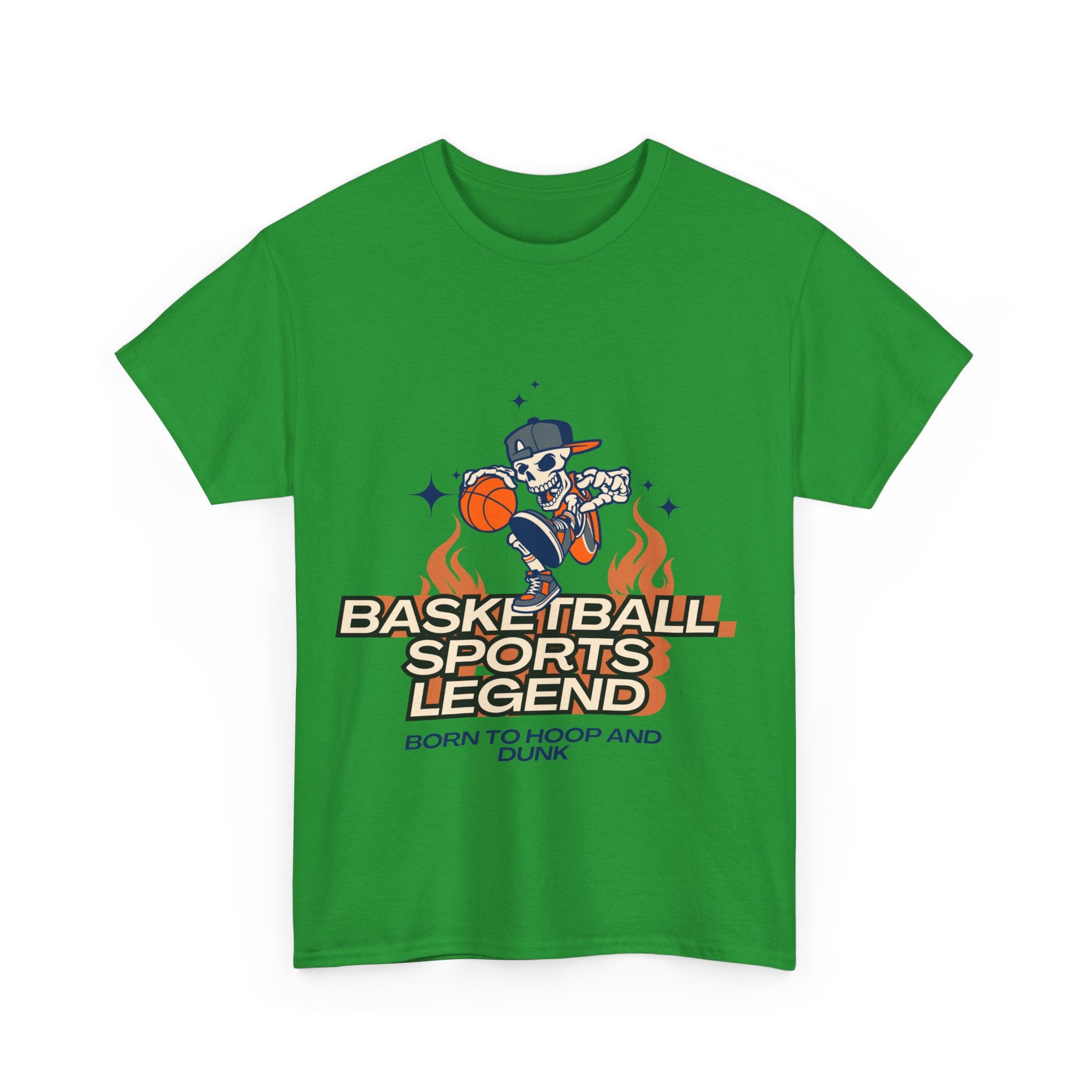 Born to Drop and Dunk, Basketball Legend Heavy Cotton Tee