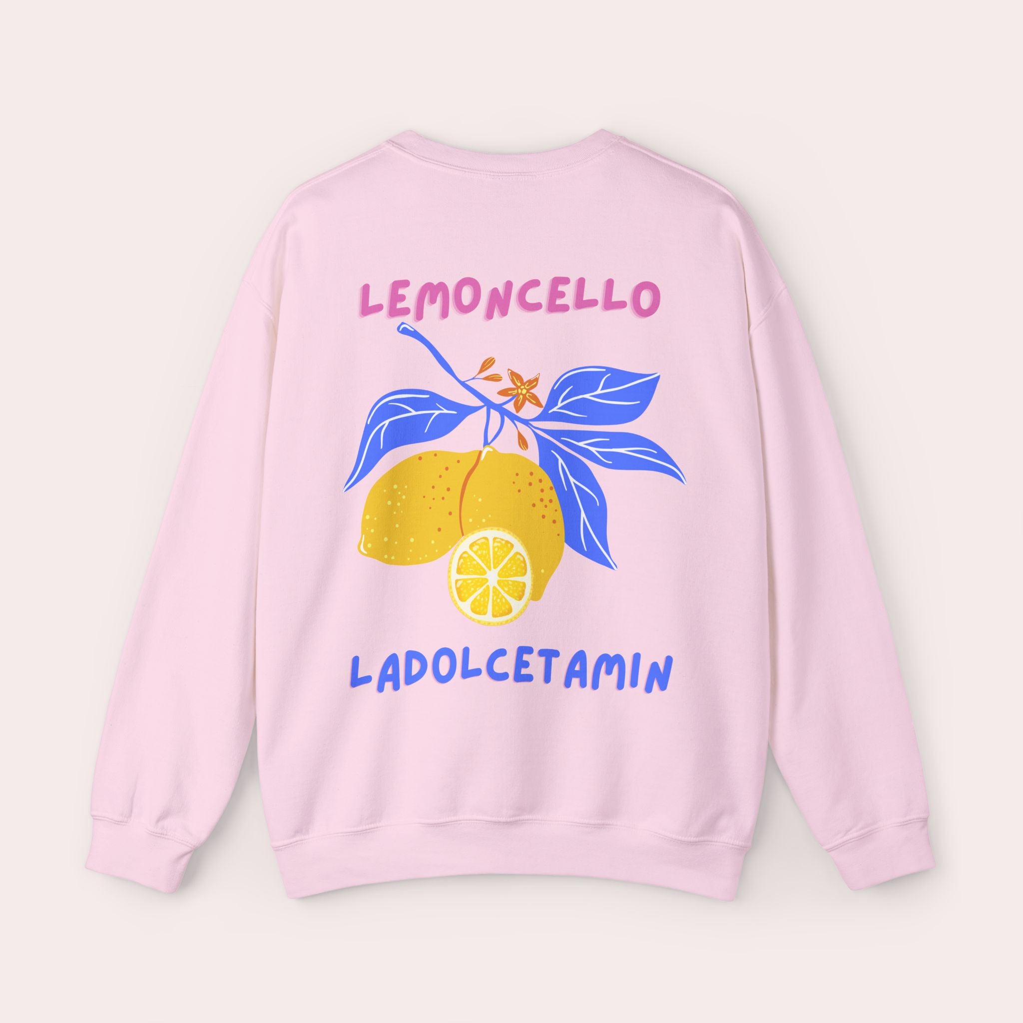 Limoncello Graphic Crewneck Sweatshirt - Casual Unisex Fashion