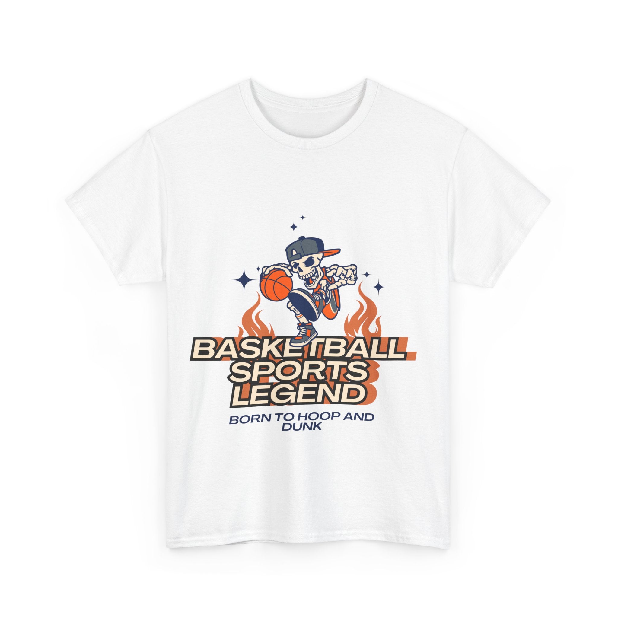 Born to Drop and Dunk, Basketball Legend Heavy Cotton Tee