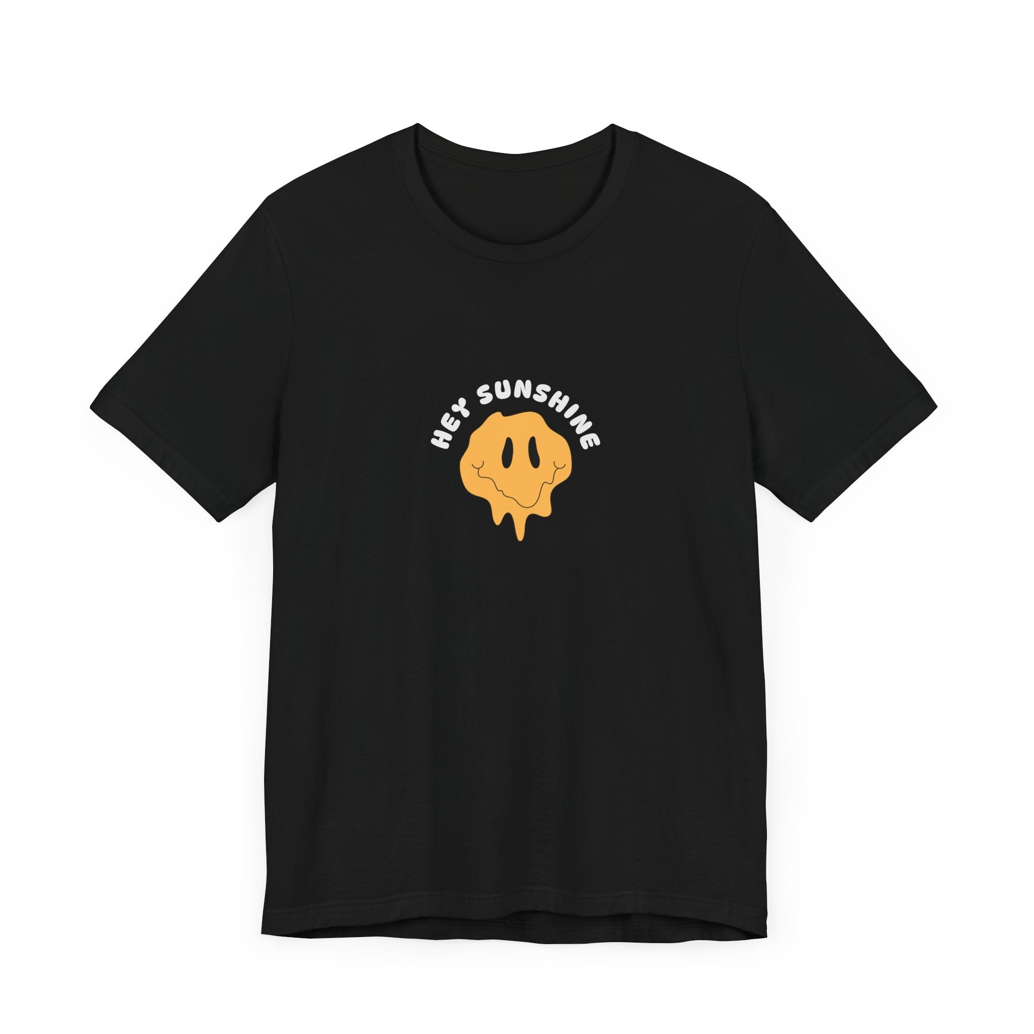 Hey Sunshine Unisex Jersey Tee - Playful Graphic T-Shirt for Casual Vibes