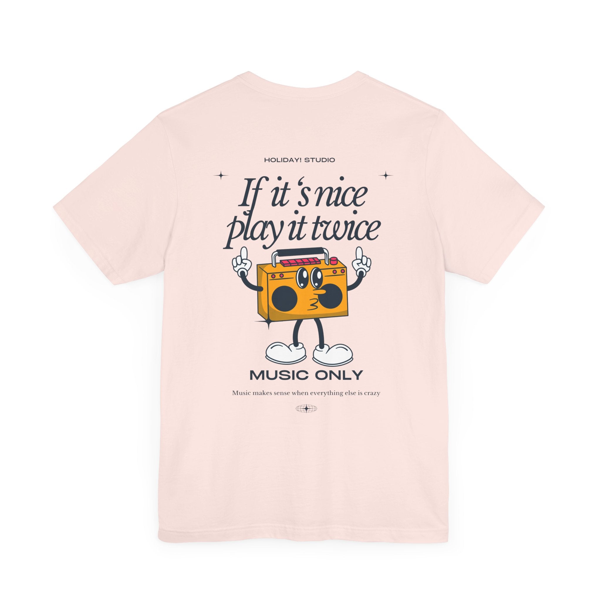 Unisex Music Only Graphic Tee - Celebrate Your Love for Music
