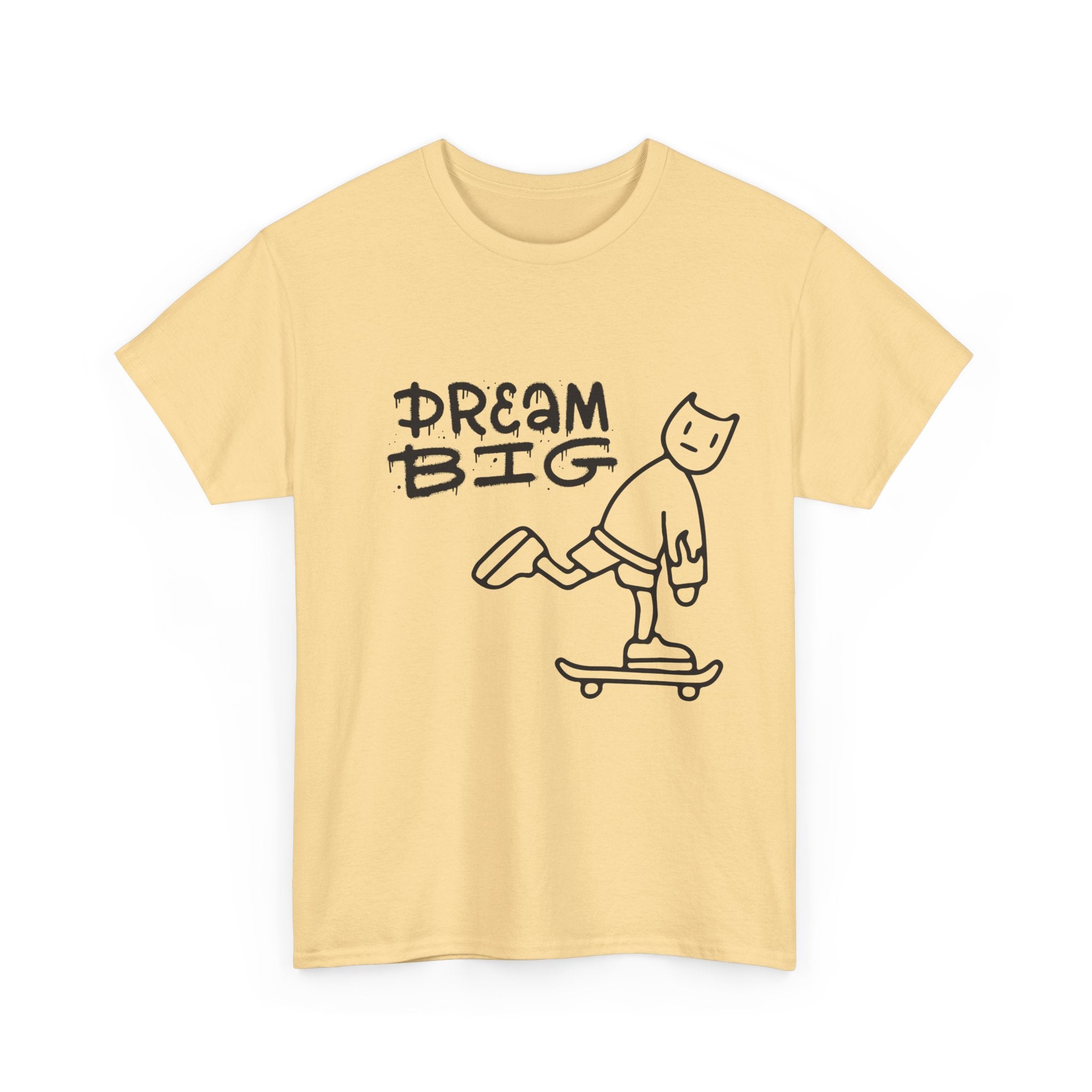 Dream Big Skate Tee | Cotton T-Shirt for Dreamers