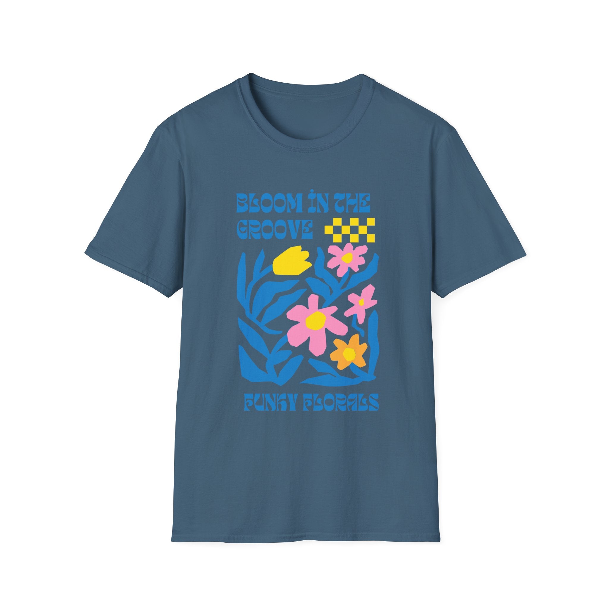 Bloom in the Groove Floral Unisex T-Shirt