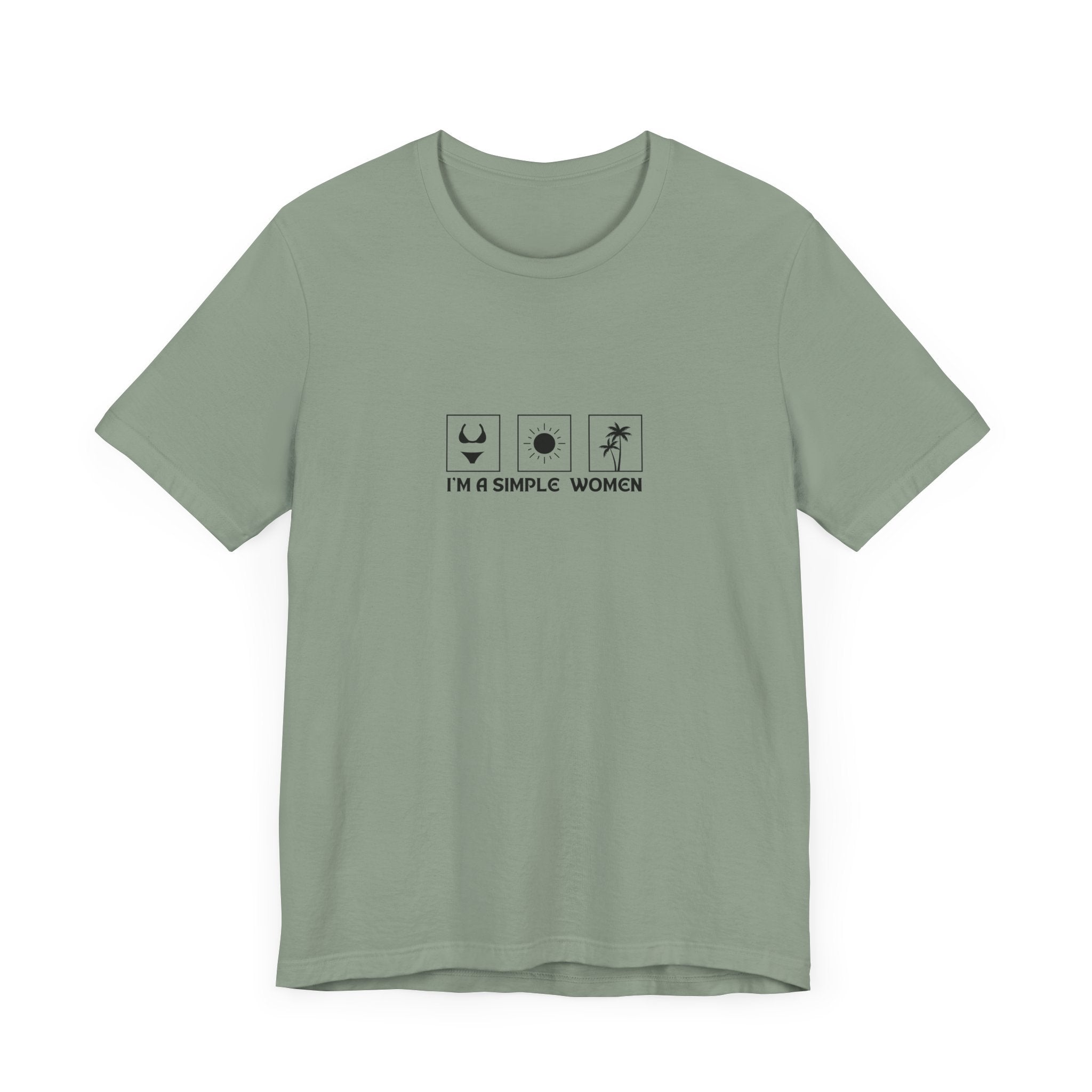 Simple Women Graphic Tee - Unisex Jersey Short Sleeve T-Shirt