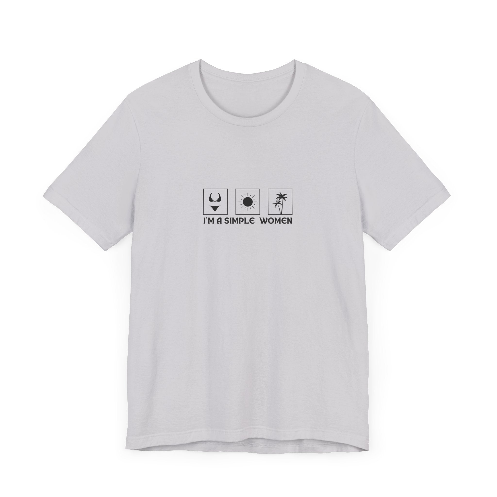 Simple Women Graphic Tee - Unisex Jersey Short Sleeve T-Shirt