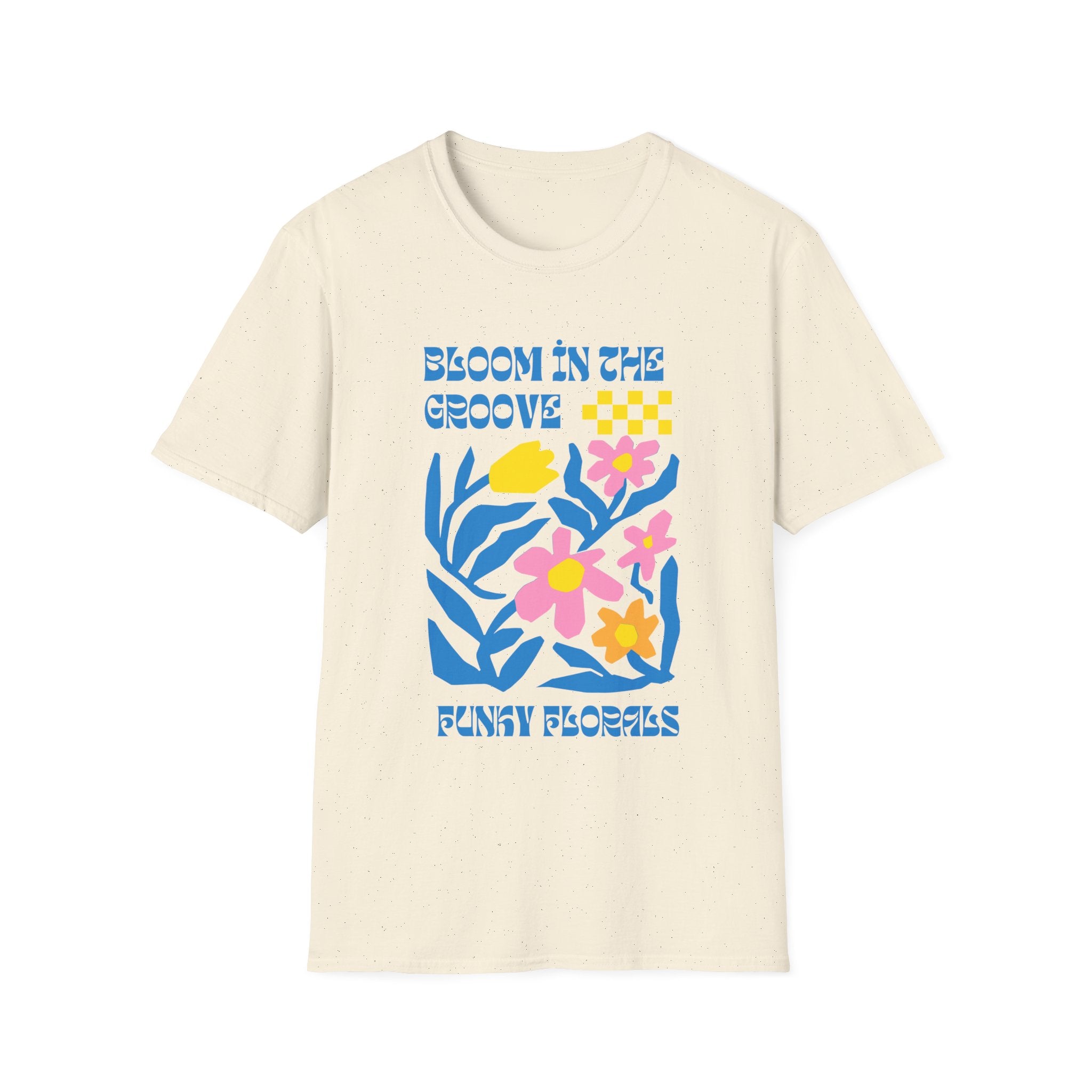 Bloom in the Groove Floral Unisex T-Shirt