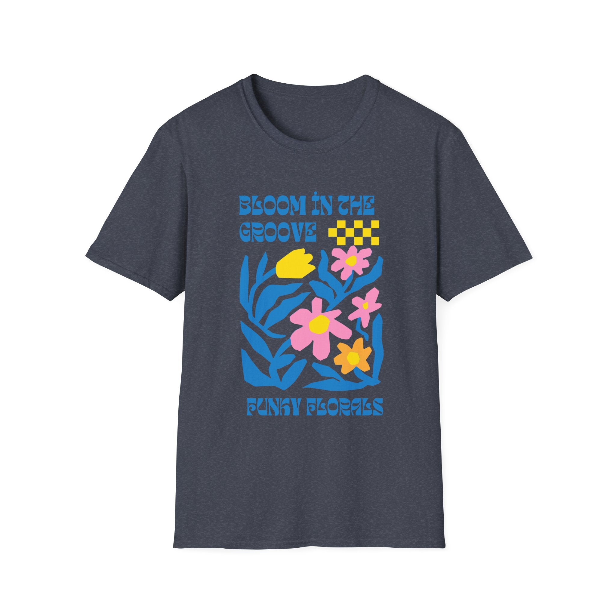 Bloom in the Groove Floral Unisex T-Shirt