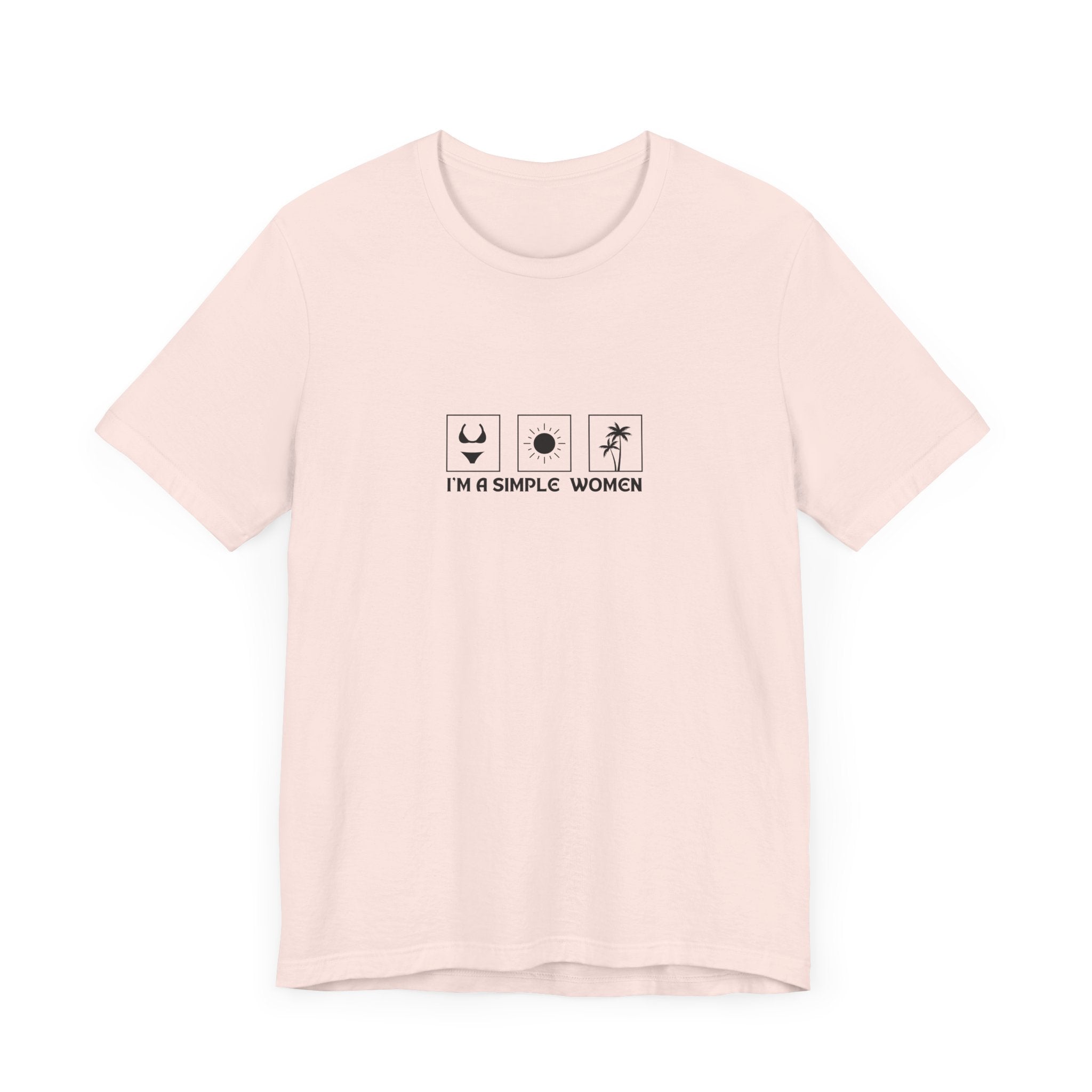 Simple Women Graphic Tee - Unisex Jersey Short Sleeve T-Shirt