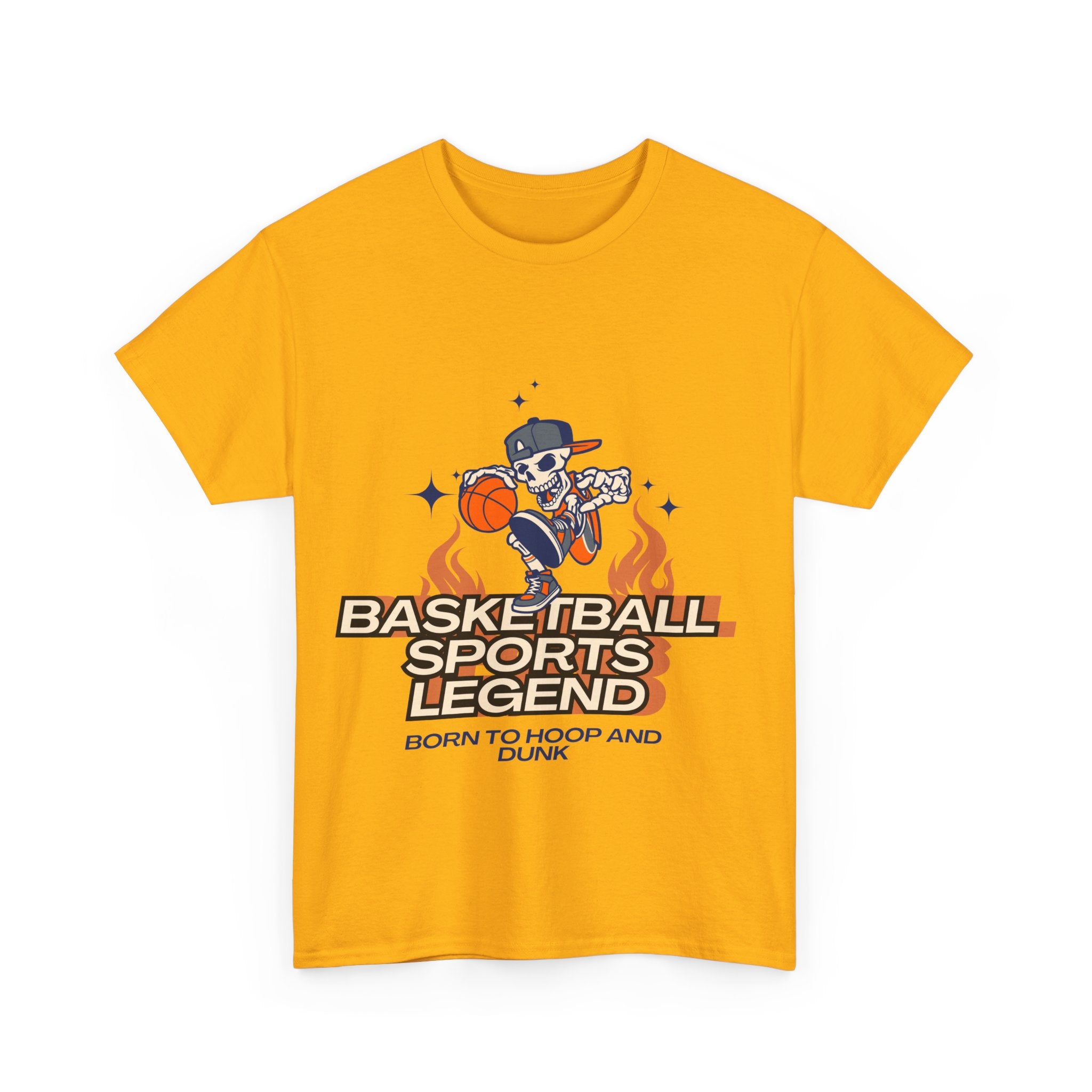 Born to Drop and Dunk, Basketball Legend Heavy Cotton Tee