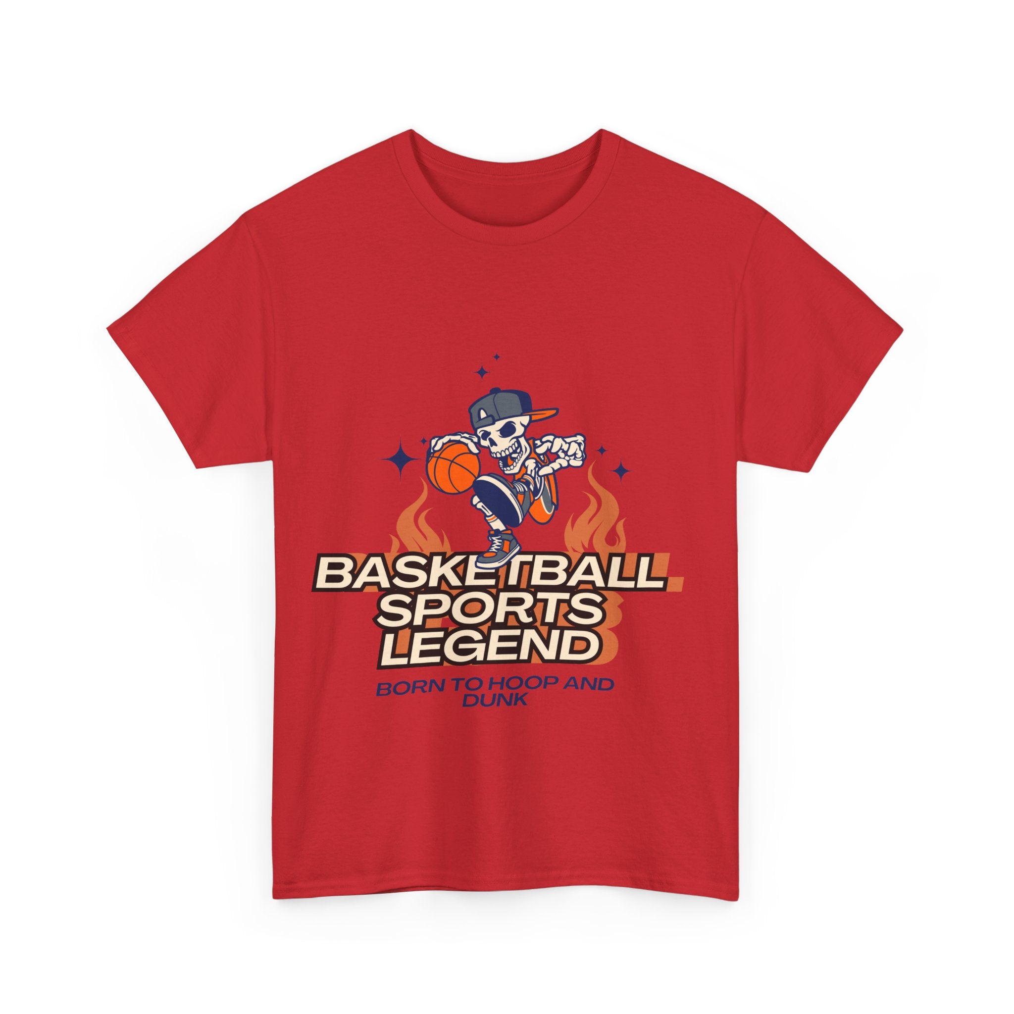 Born to Drop and Dunk, Basketball Legend Heavy Cotton Tee