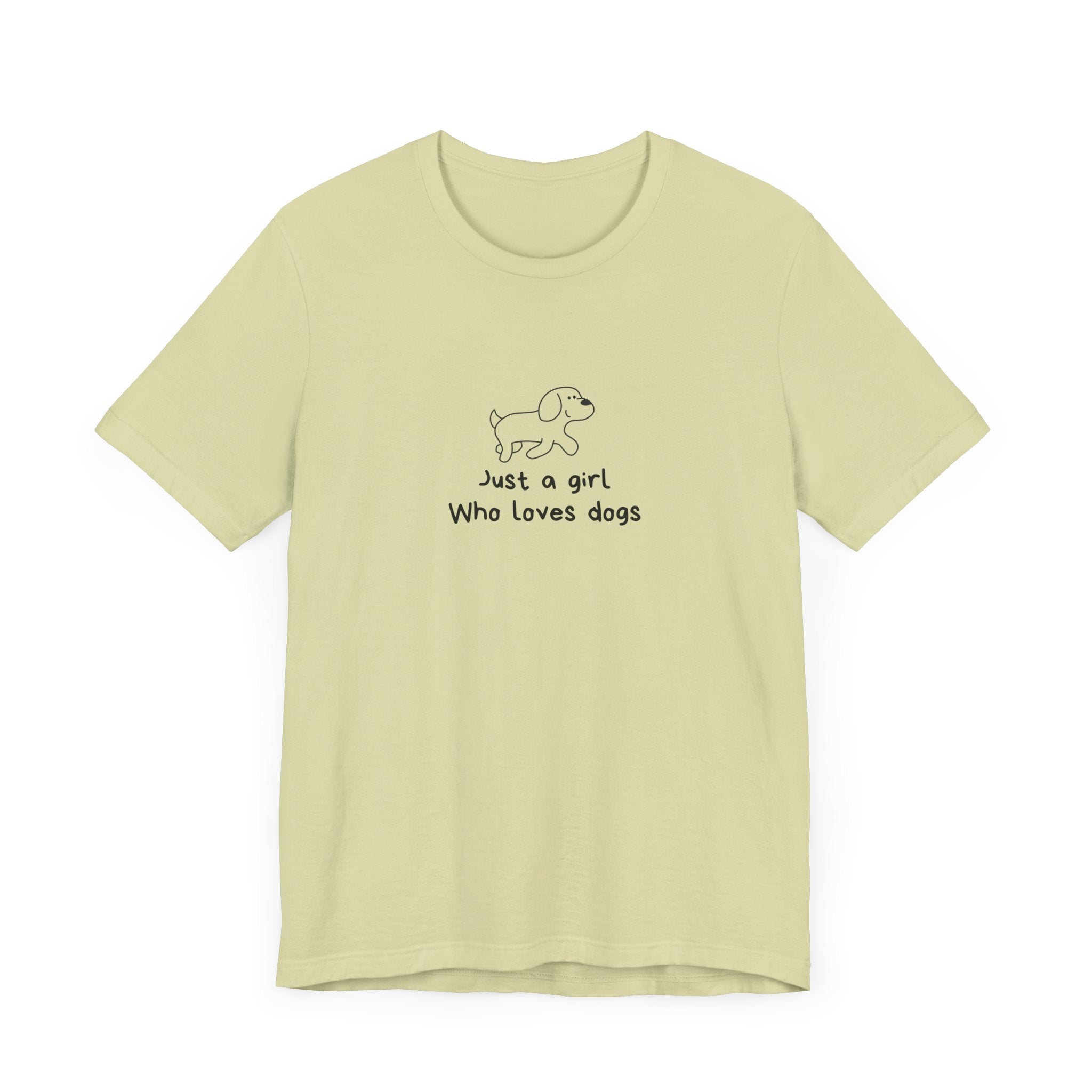 Dog Lover Unisex Tee - 'Just a Girl Who Loves Dogs'
