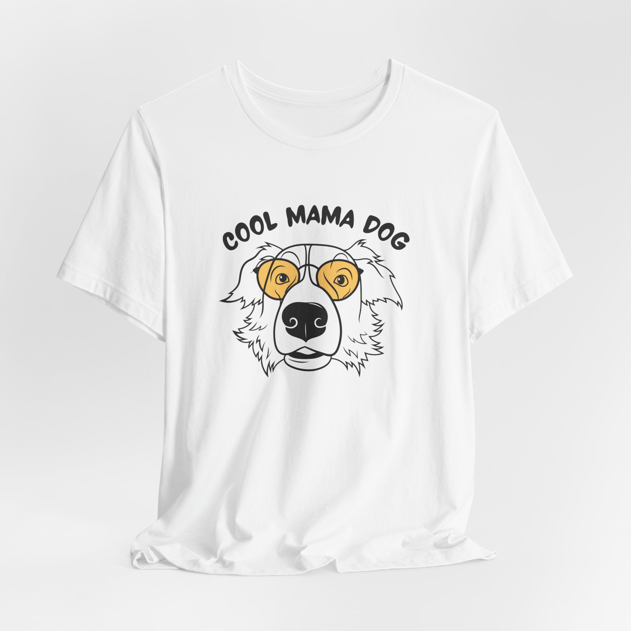 Cool Mama Dog Unisex Short Sleeve Tee - Perfect Gift for Dog Lovers