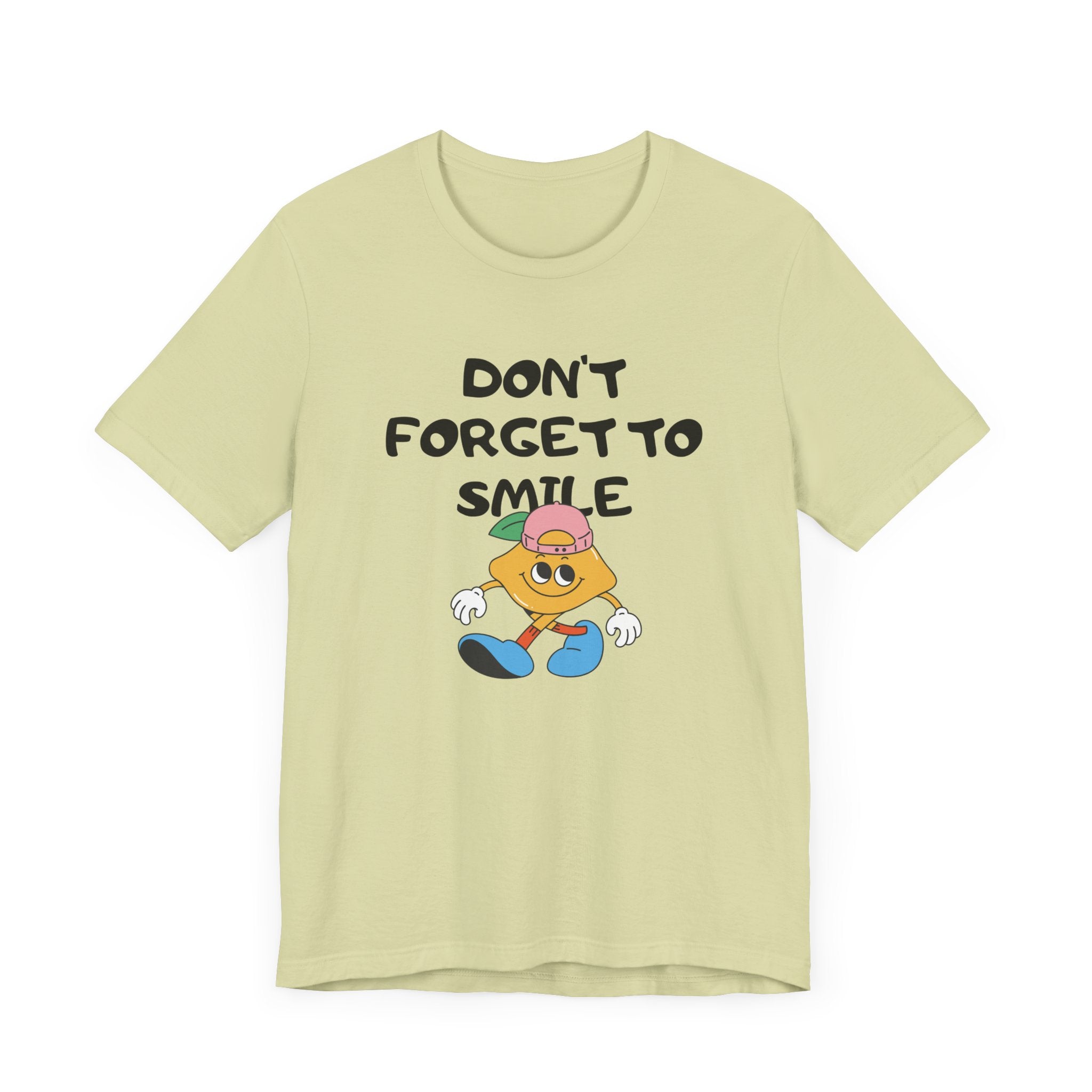 Don't Forget to Smile Tee - Unisex Jersey Short Sleeve T-Shirt