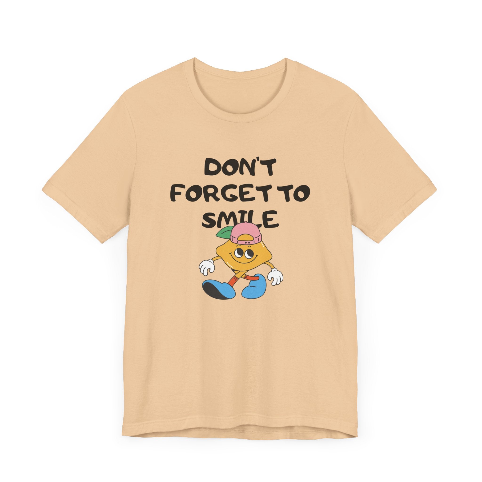 Don't Forget to Smile Tee - Unisex Jersey Short Sleeve T-Shirt