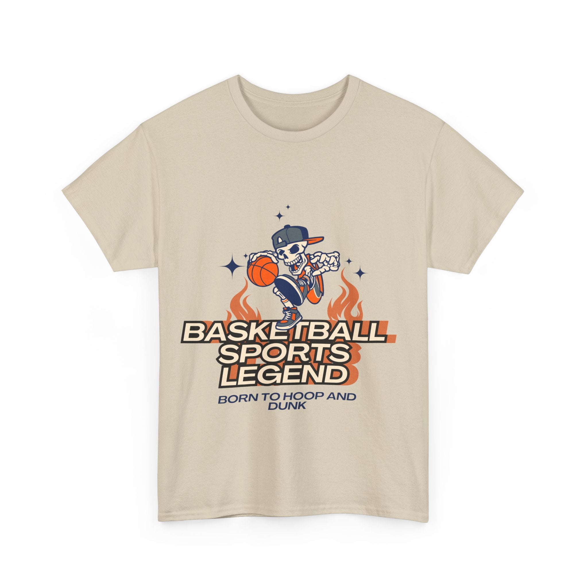 Born to Drop and Dunk, Basketball Legend Heavy Cotton Tee
