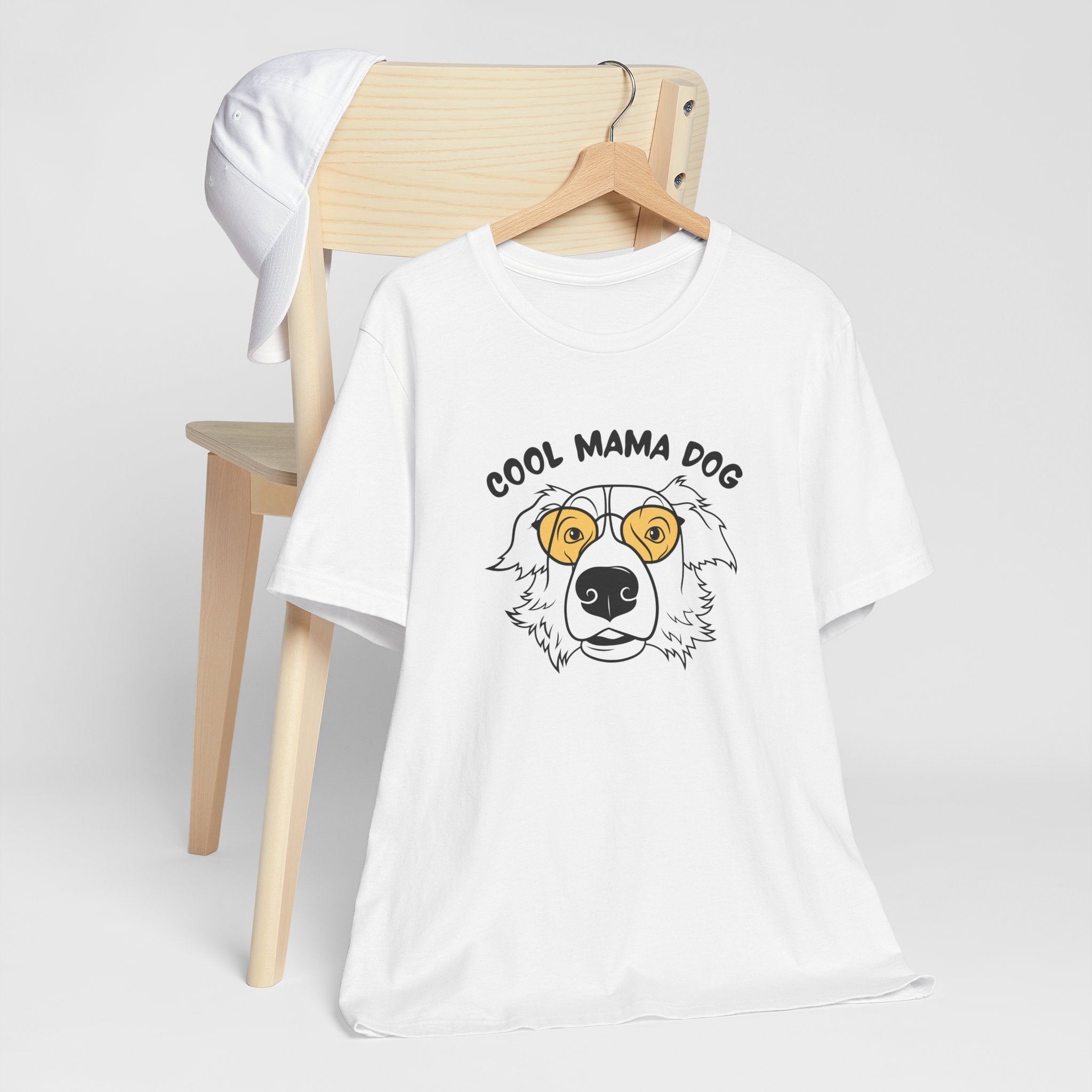 Cool Mama Dog Unisex Short Sleeve Tee - Perfect Gift for Dog Lovers