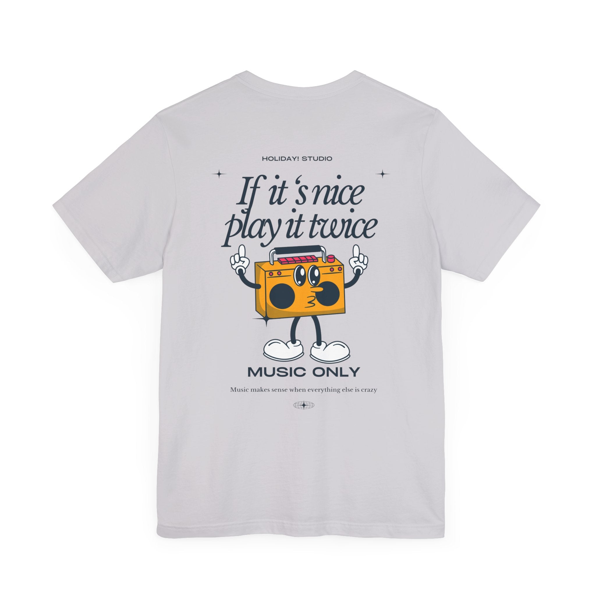 Unisex Music Only Graphic Tee - Celebrate Your Love for Music
