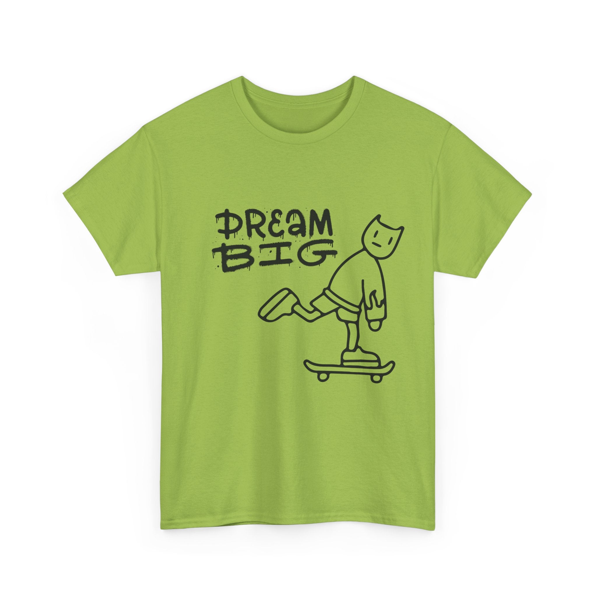 Dream Big Skate Tee | Cotton T-Shirt for Dreamers