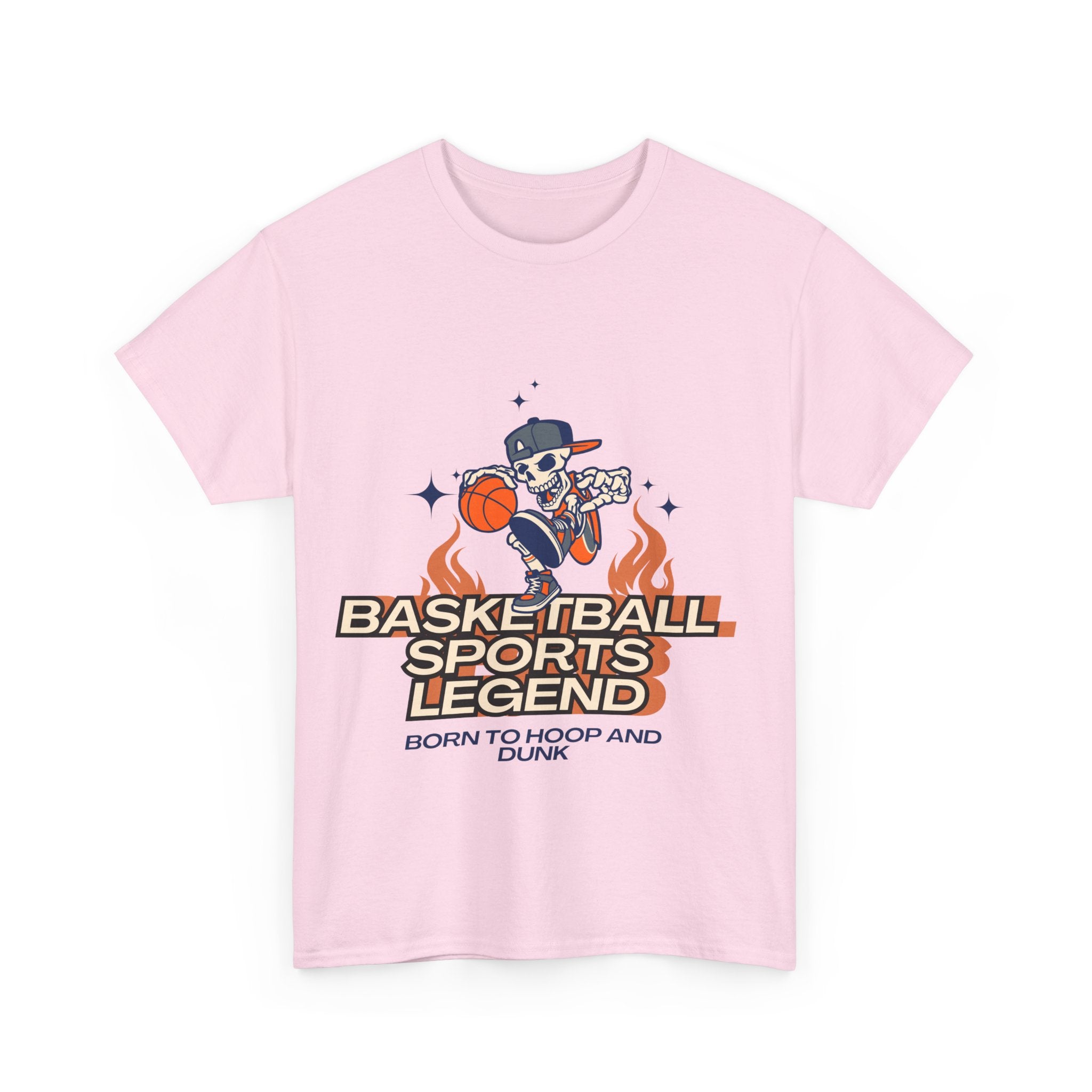 Born to Drop and Dunk, Basketball Legend Heavy Cotton Tee