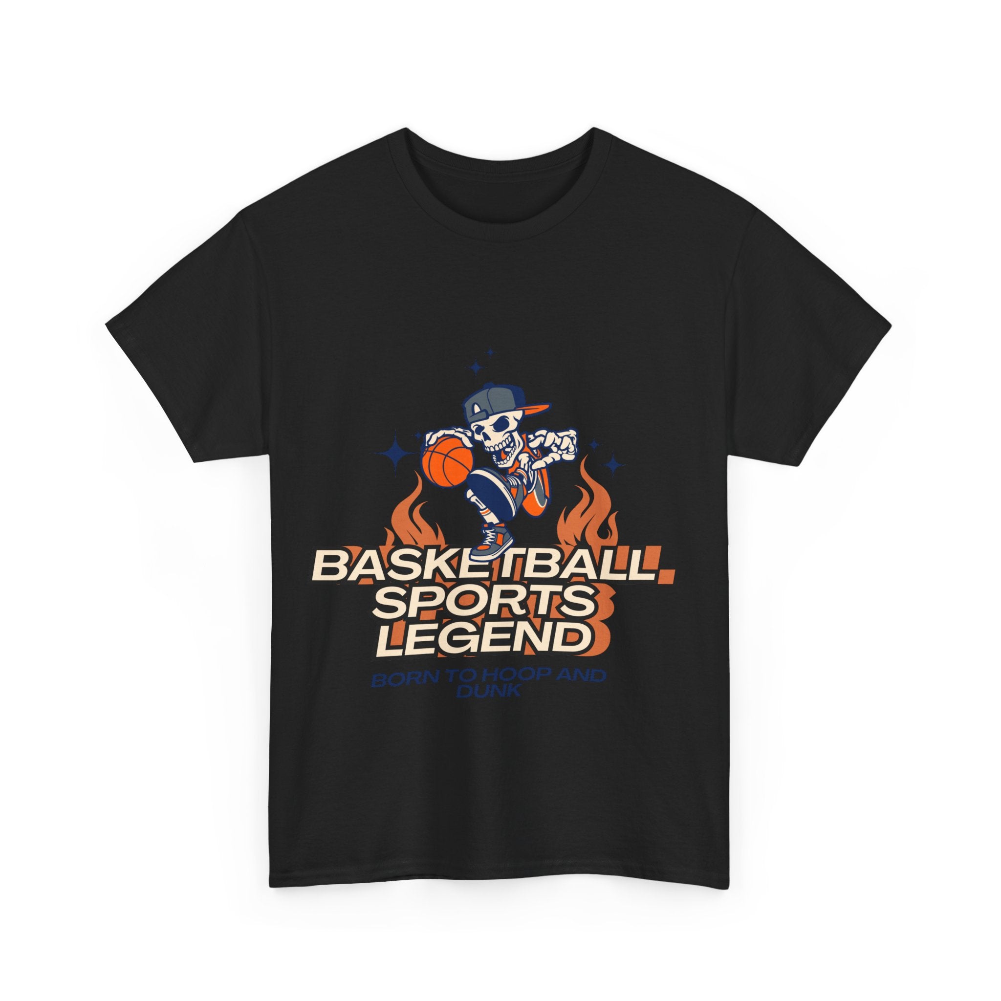 Born to Drop and Dunk, Basketball Legend Heavy Cotton Tee