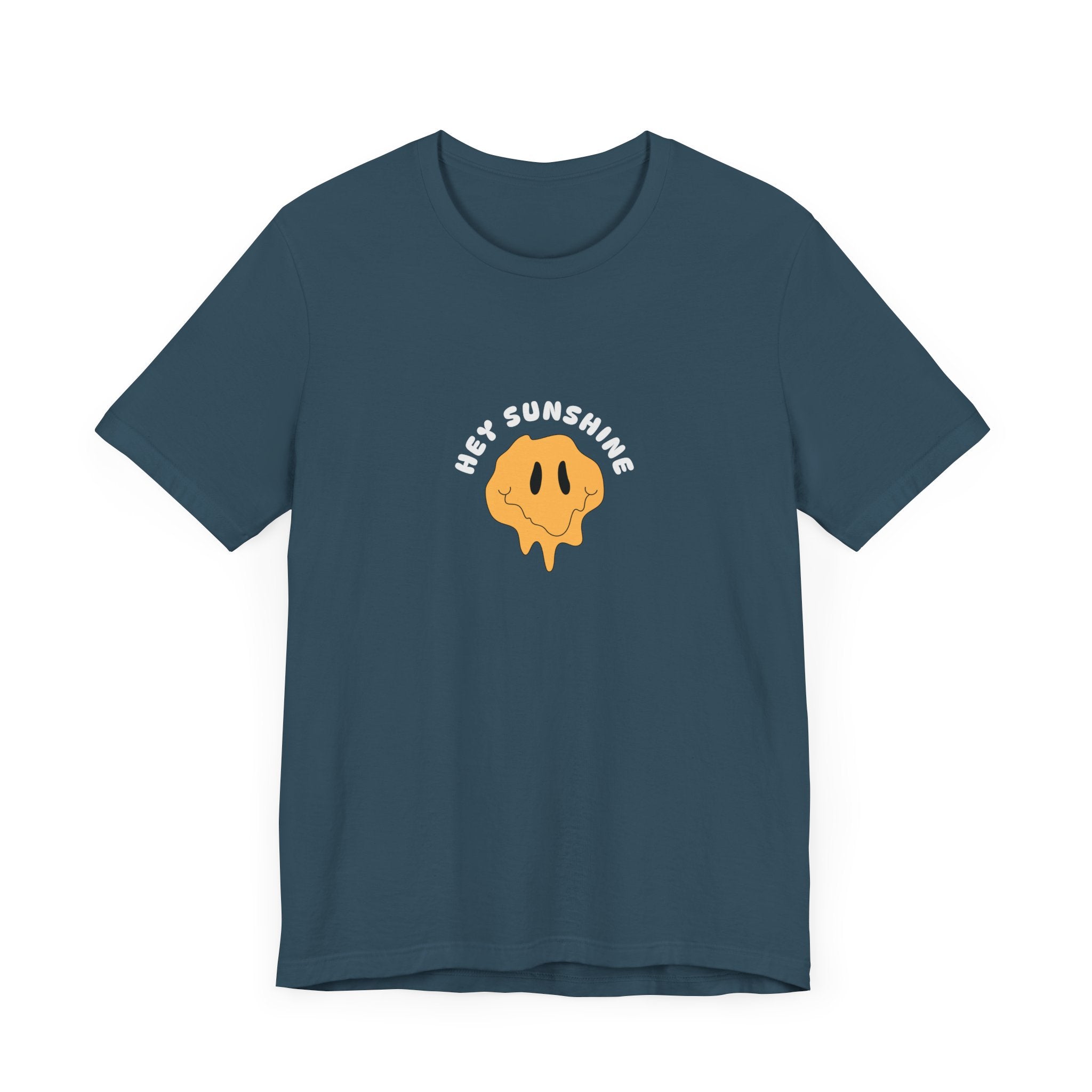 Hey Sunshine Unisex Jersey Tee - Playful Graphic T-Shirt for Casual Vibes
