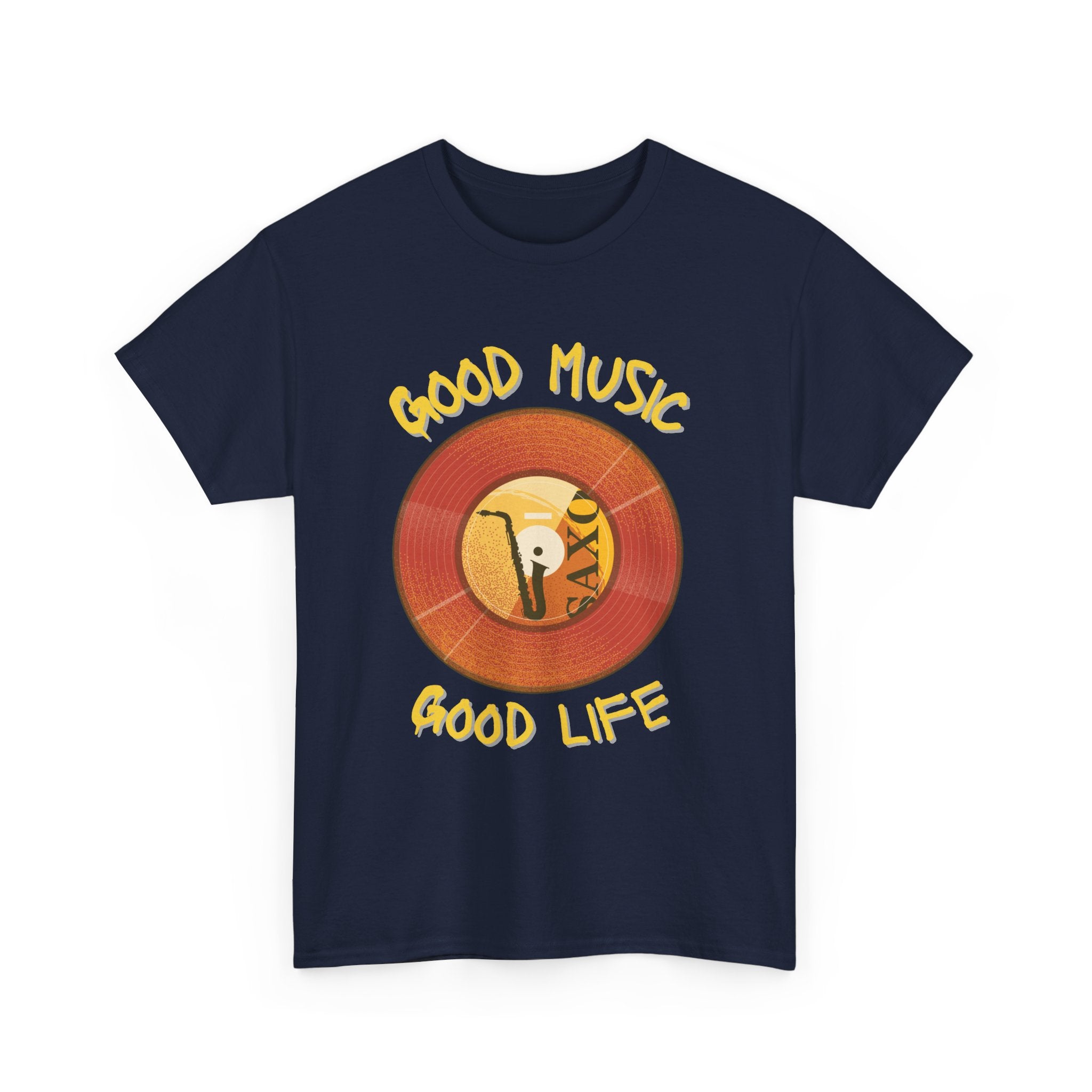 Good Music Good Life Unisex Heavy Cotton Tee
