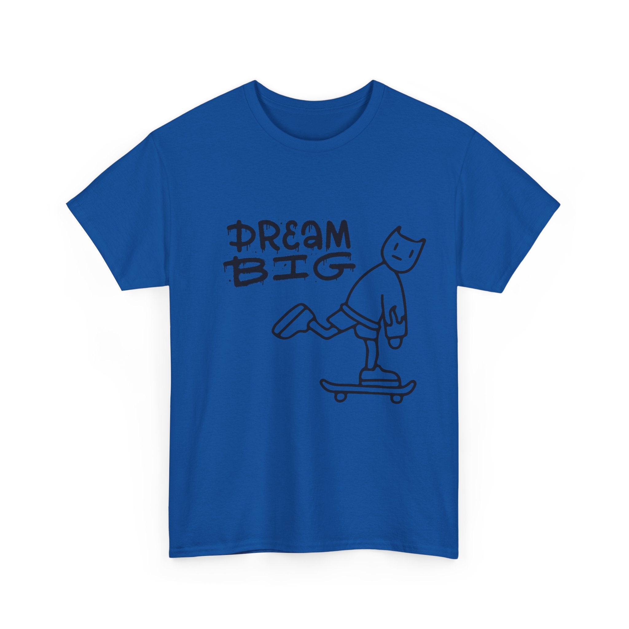 Dream Big Skate Tee | Cotton T-Shirt for Dreamers