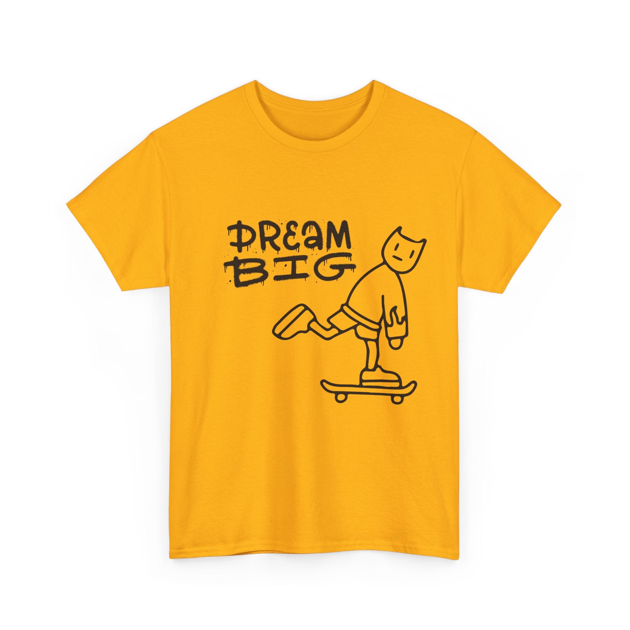 Dream Big Skate Tee | Cotton T-Shirt for Dreamers