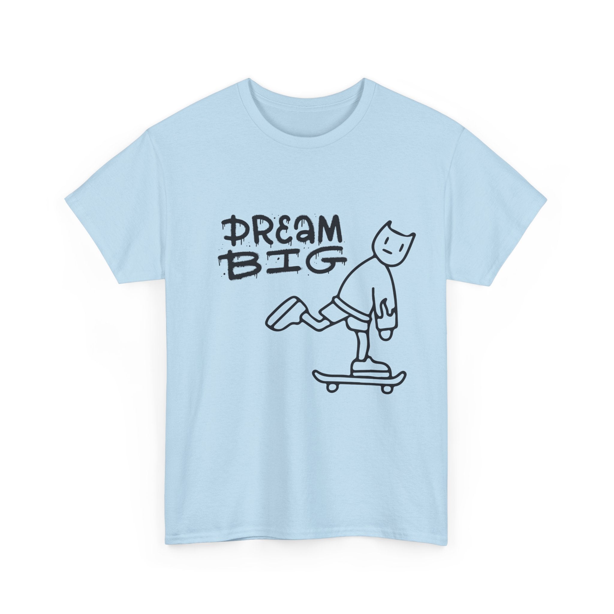 Dream Big Skate Tee | Cotton T-Shirt for Dreamers