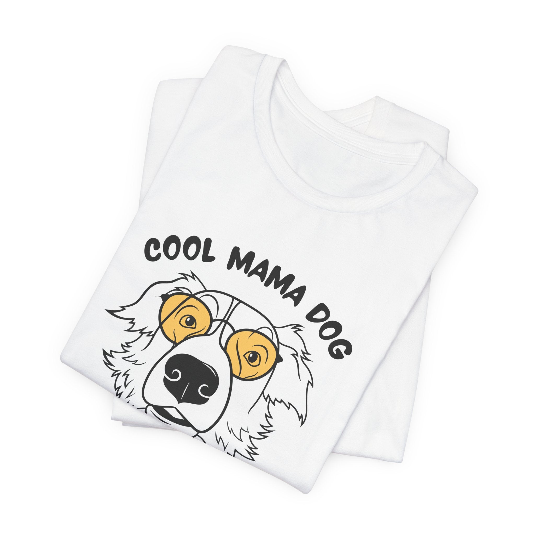 Cool Mama Dog Unisex Short Sleeve Tee - Perfect Gift for Dog Lovers