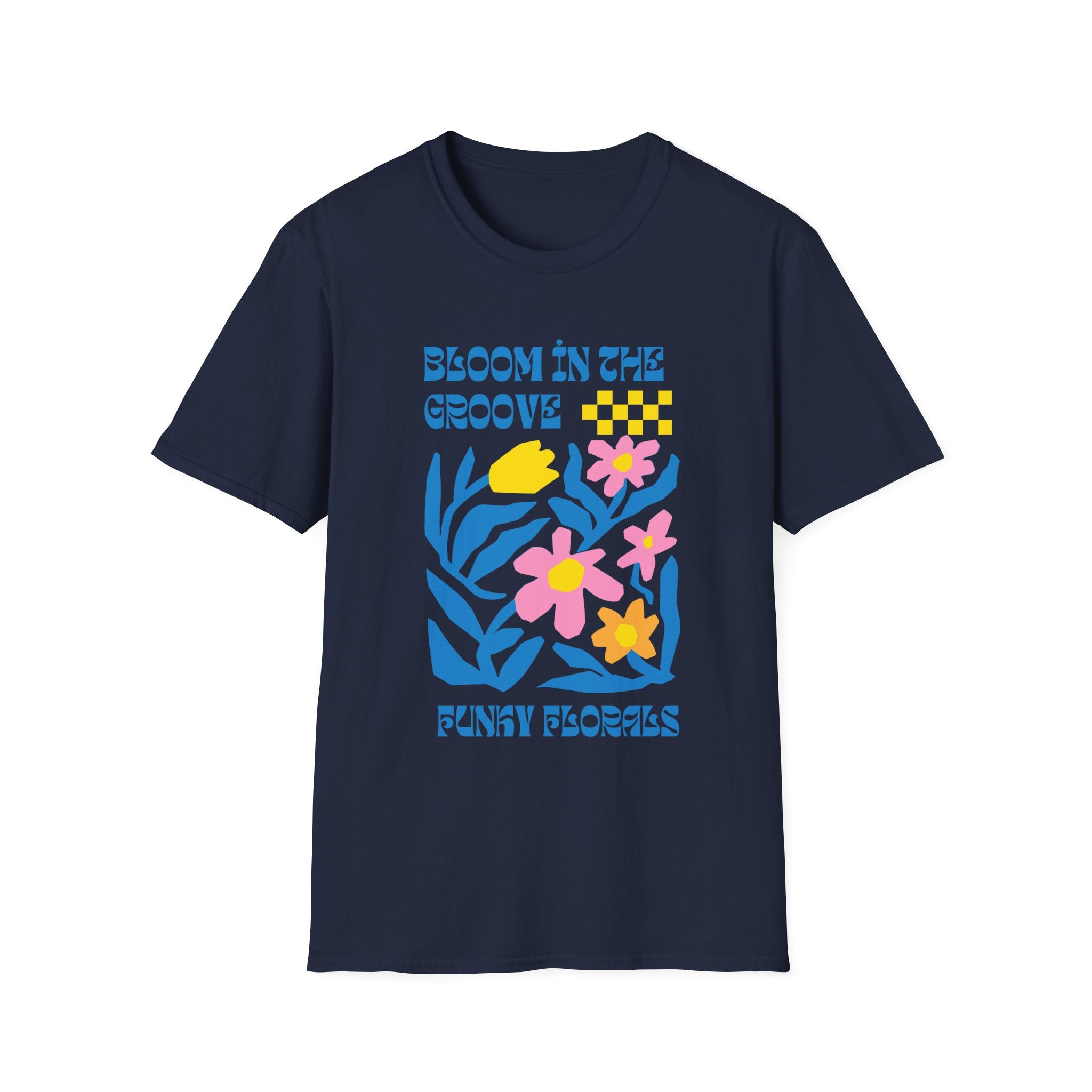 Bloom in the Groove Floral Unisex T-Shirt