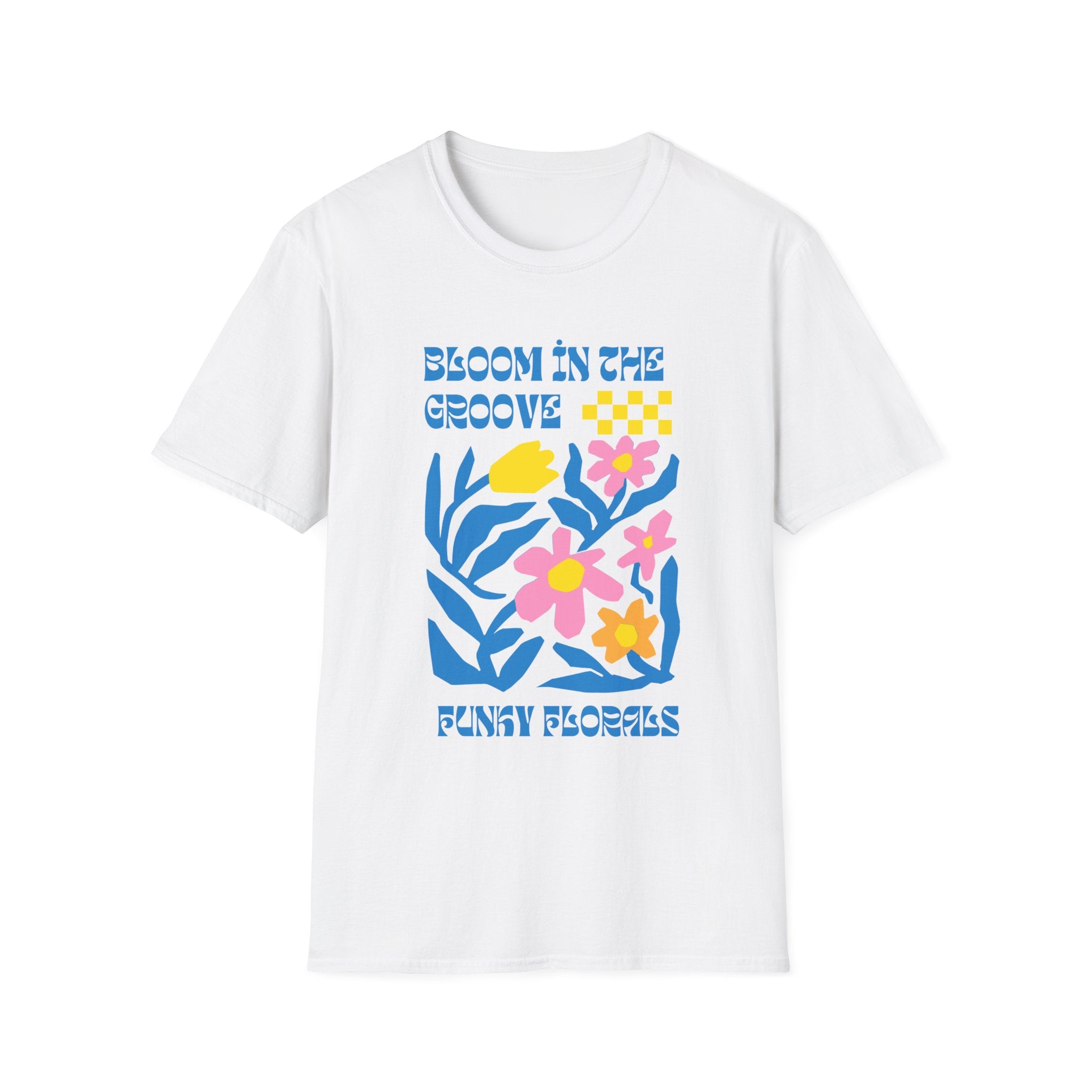 Bloom in the Groove Floral Unisex T-Shirt