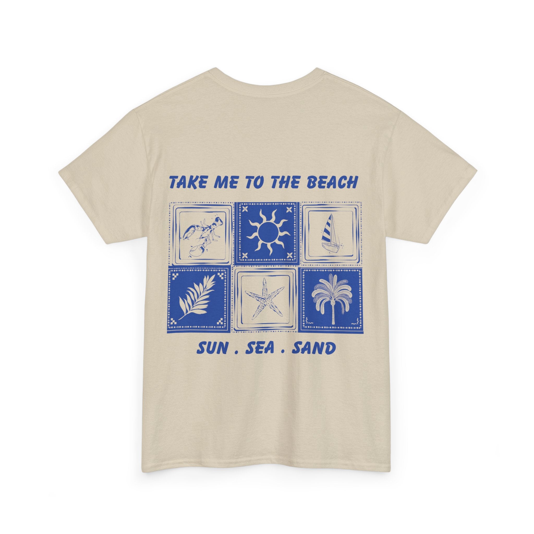 Take me to the beach, Beach Vibe Unisex Heavy Cotton Tee, Summer Tee, Vacation Shirt