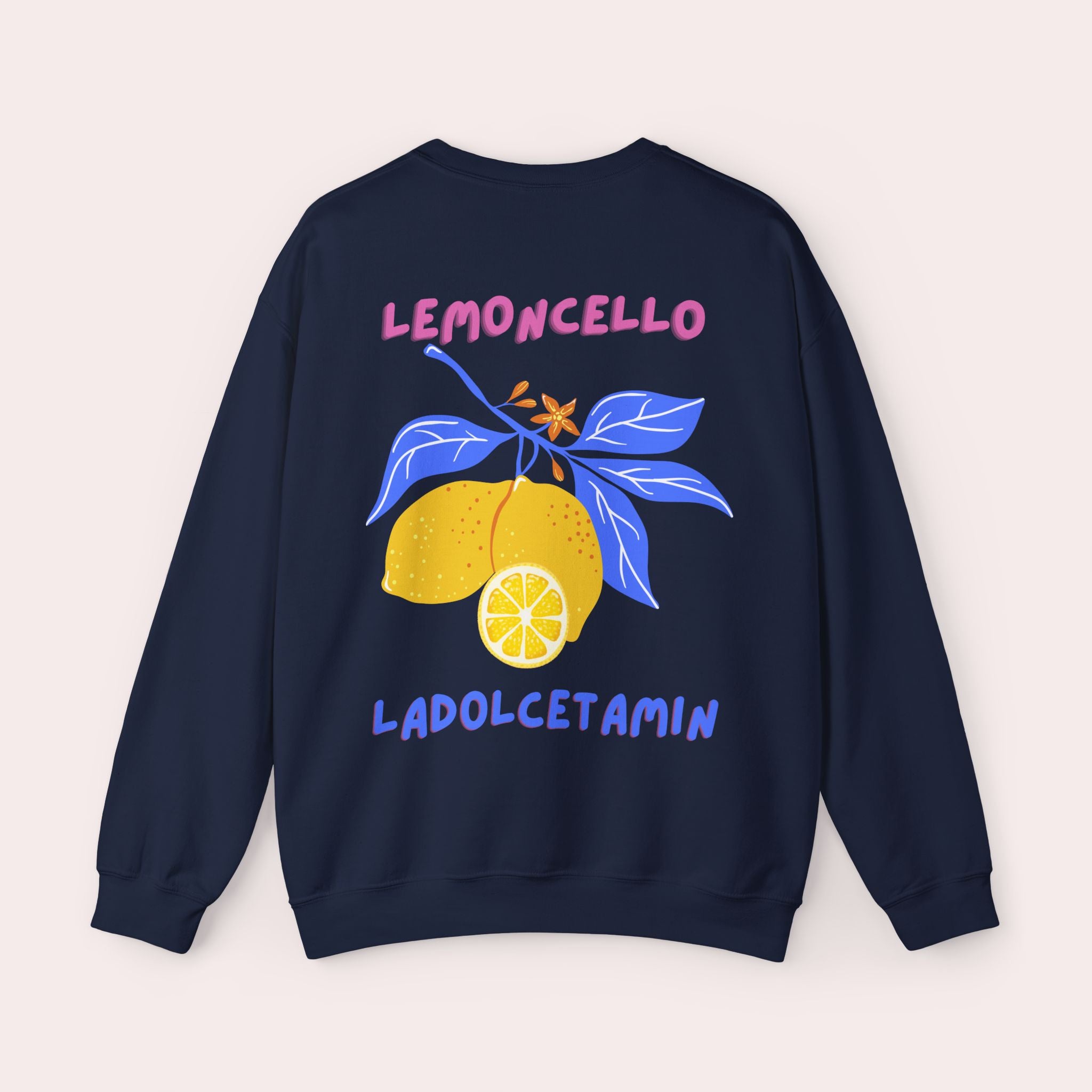 Limoncello Graphic Crewneck Sweatshirt - Casual Unisex Fashion