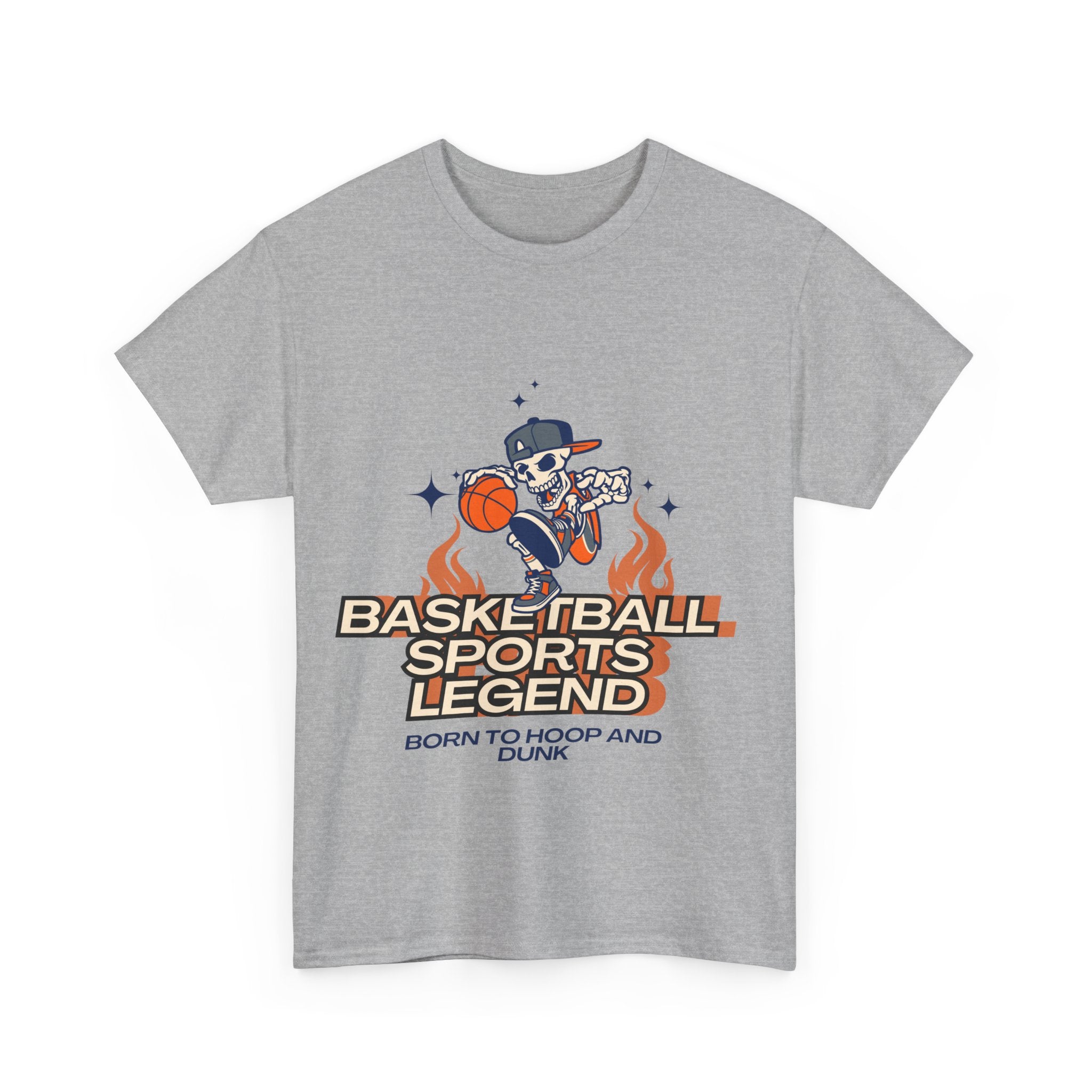 Born to Drop and Dunk, Basketball Legend Heavy Cotton Tee