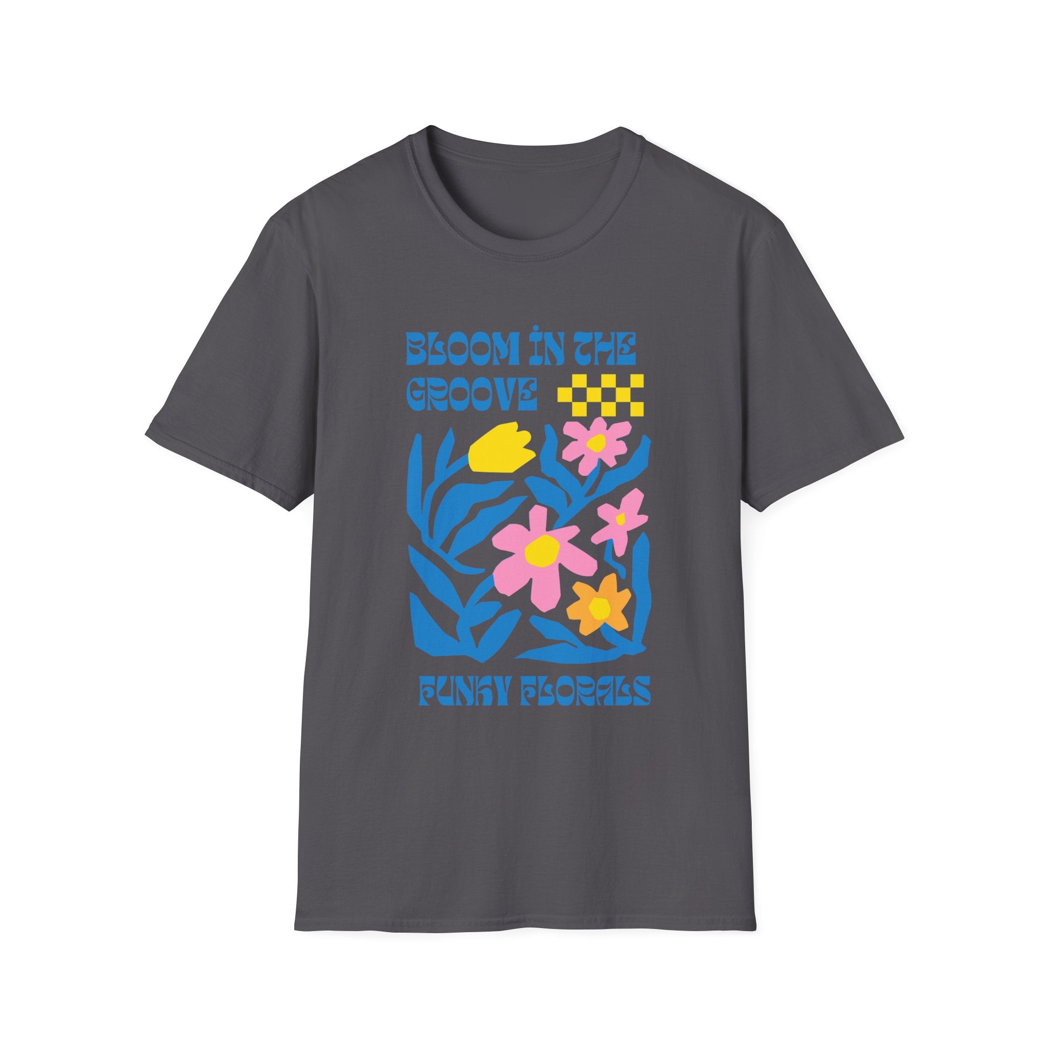 Bloom in the Groove Floral Unisex T-Shirt