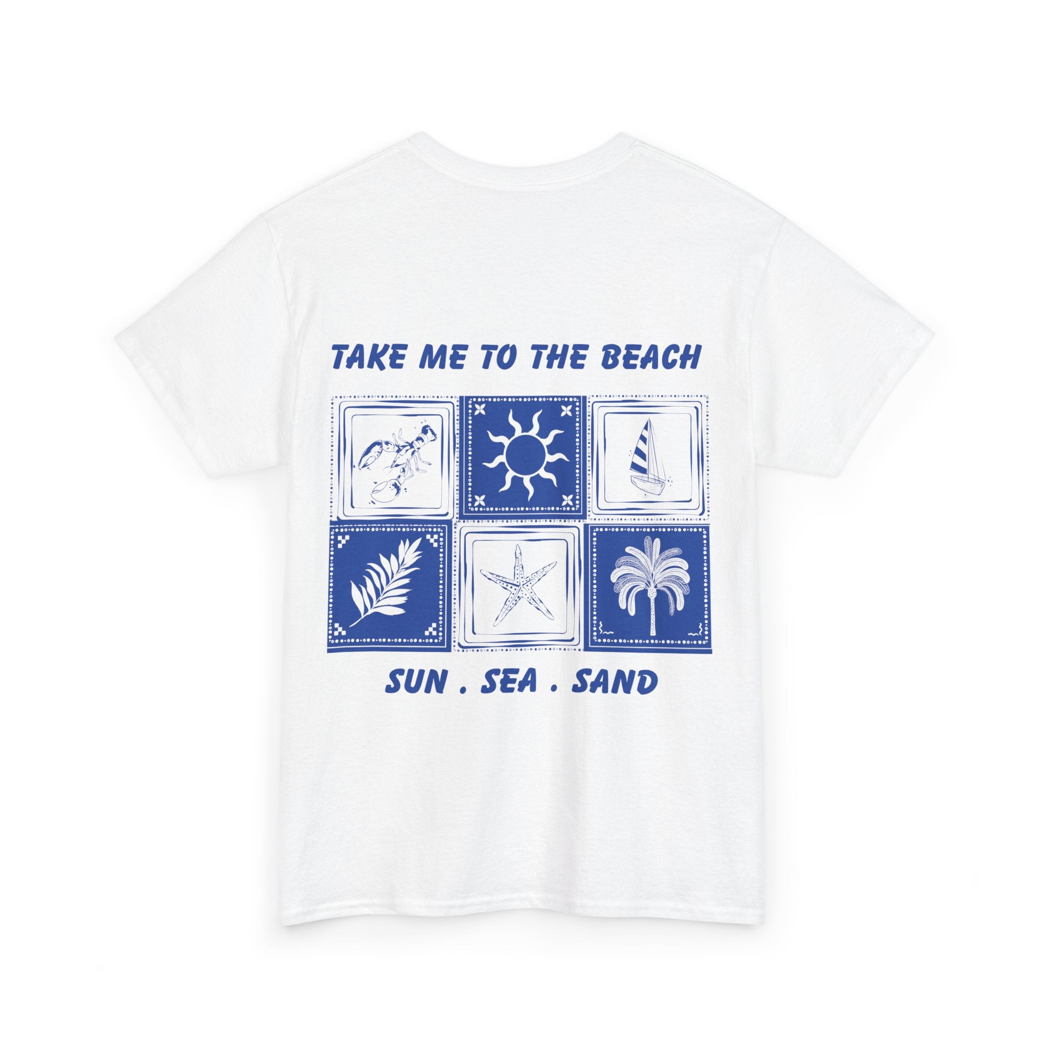 Take me to the beach, Beach Vibe Unisex Heavy Cotton Tee, Summer Tee, Vacation Shirt
