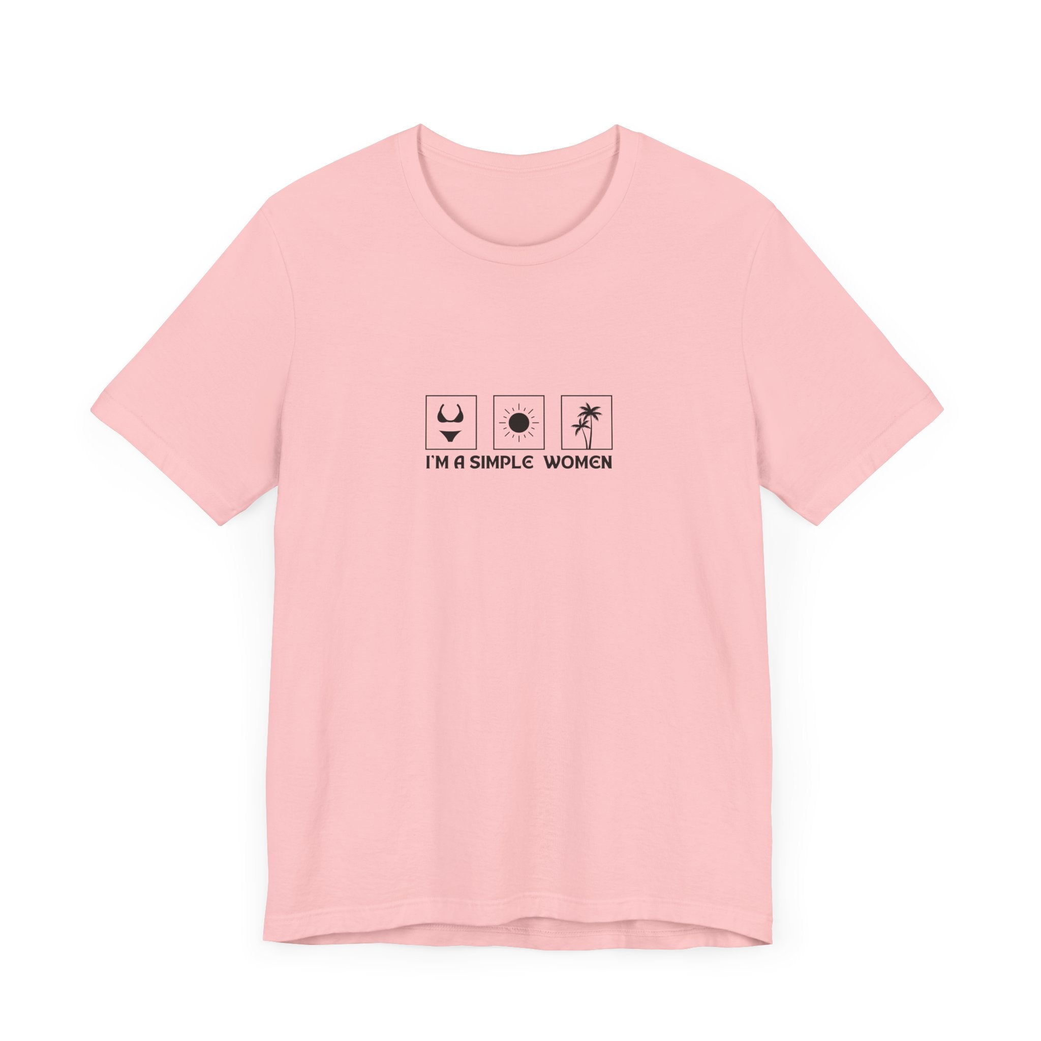 Simple Women Graphic Tee - Unisex Jersey Short Sleeve T-Shirt