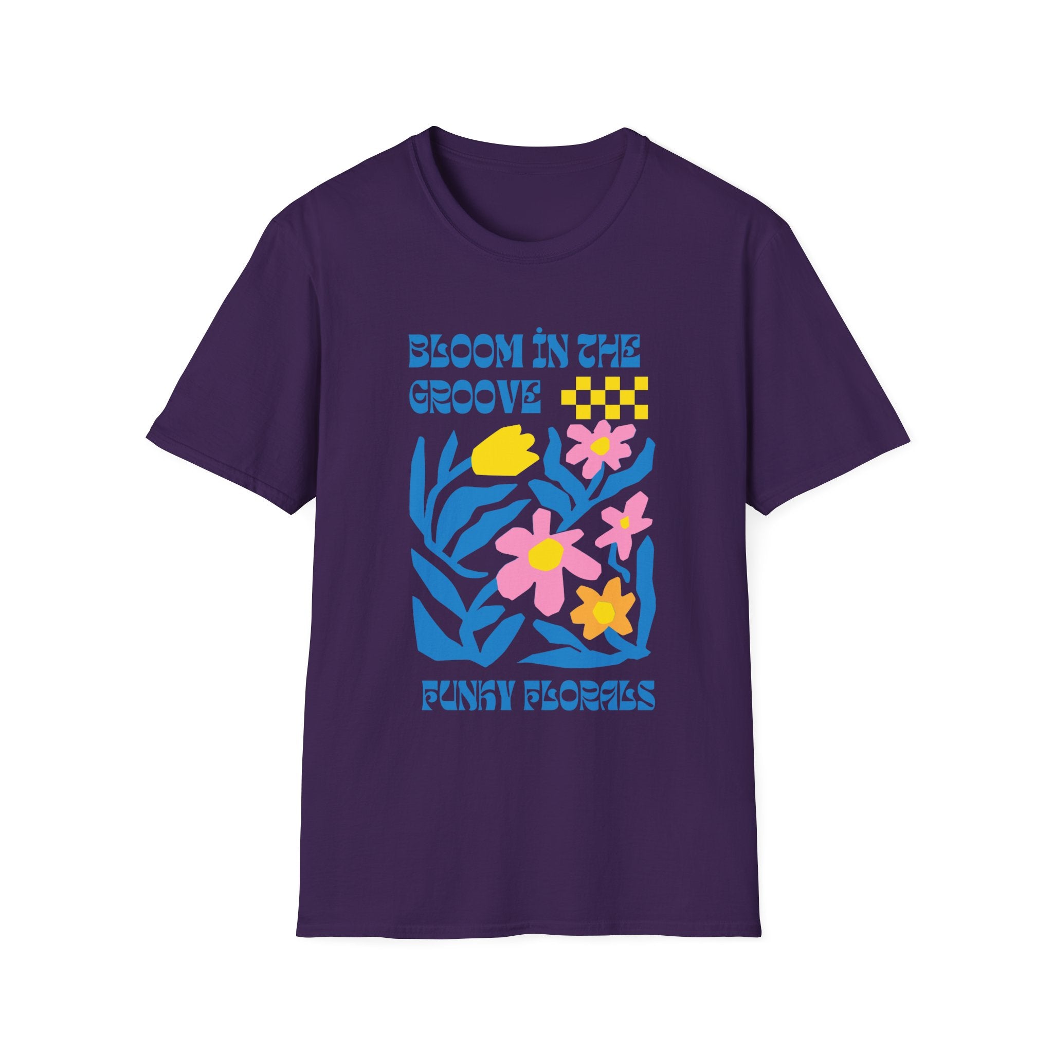 Bloom in the Groove Floral Unisex T-Shirt