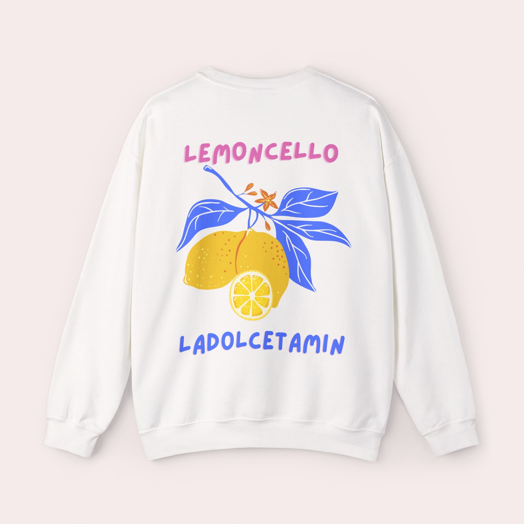Limoncello Graphic Crewneck Sweatshirt - Casual Unisex Fashion