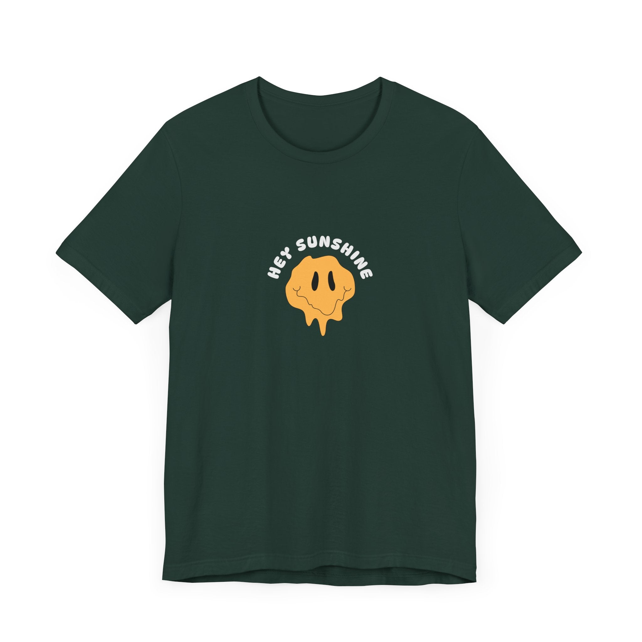 Hey Sunshine Unisex Jersey Tee - Playful Graphic T-Shirt for Casual Vibes
