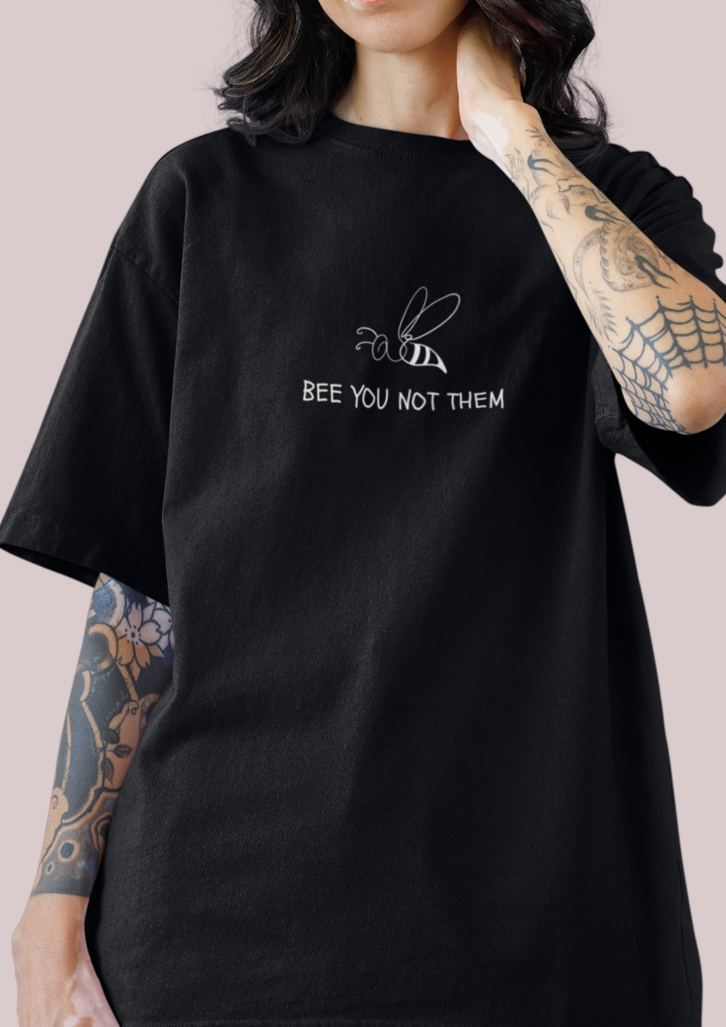 Bee you not them with cute bee design t-shirt