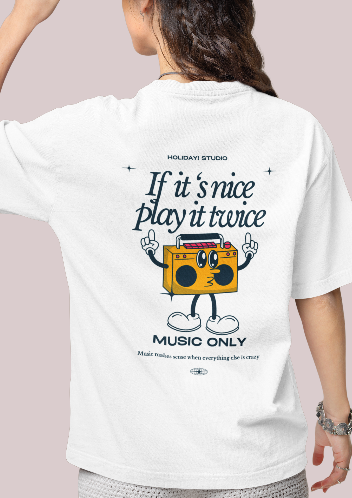 Unisex Music Only Graphic Tee - Celebrate Your Love for Music