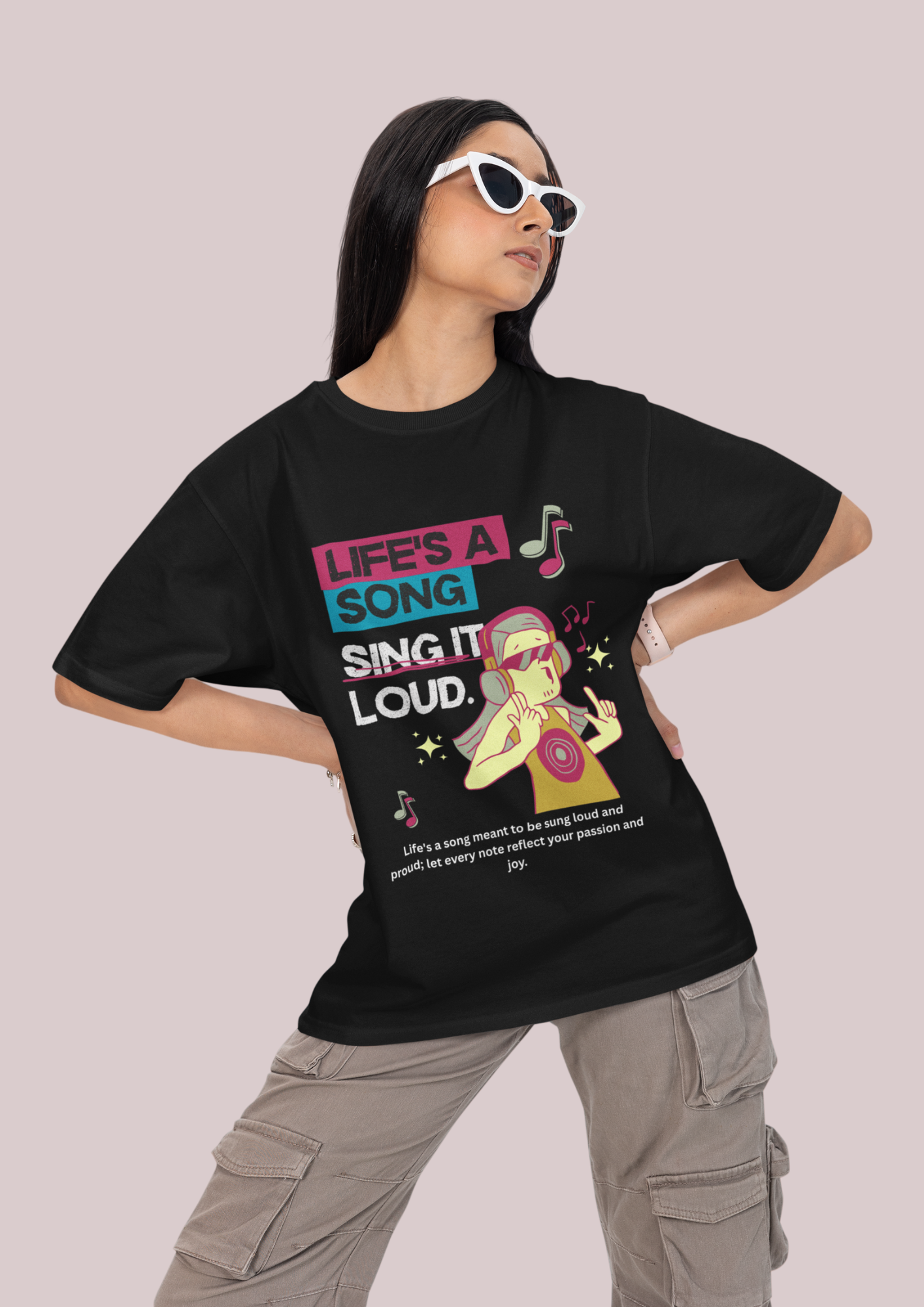Life's a Song - Sing It Loud Shirt for Music Lovers