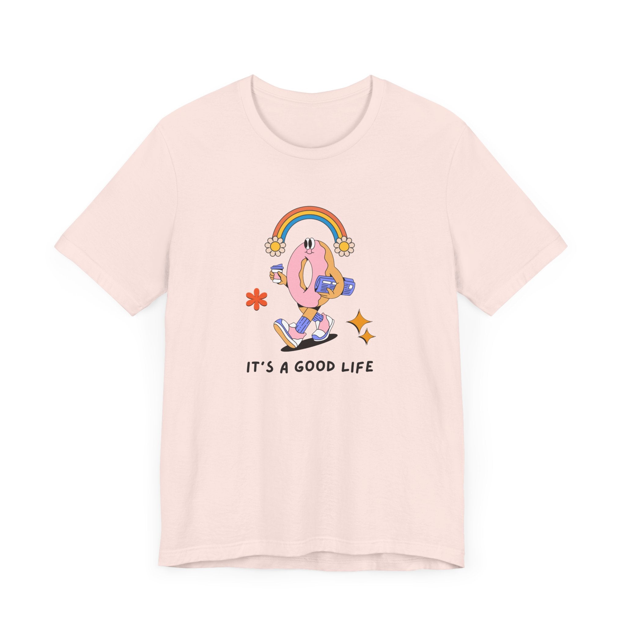 "It's a Good Life" Unisex Short Sleeve T-shirt - Casual Comfort for Everyday Joy