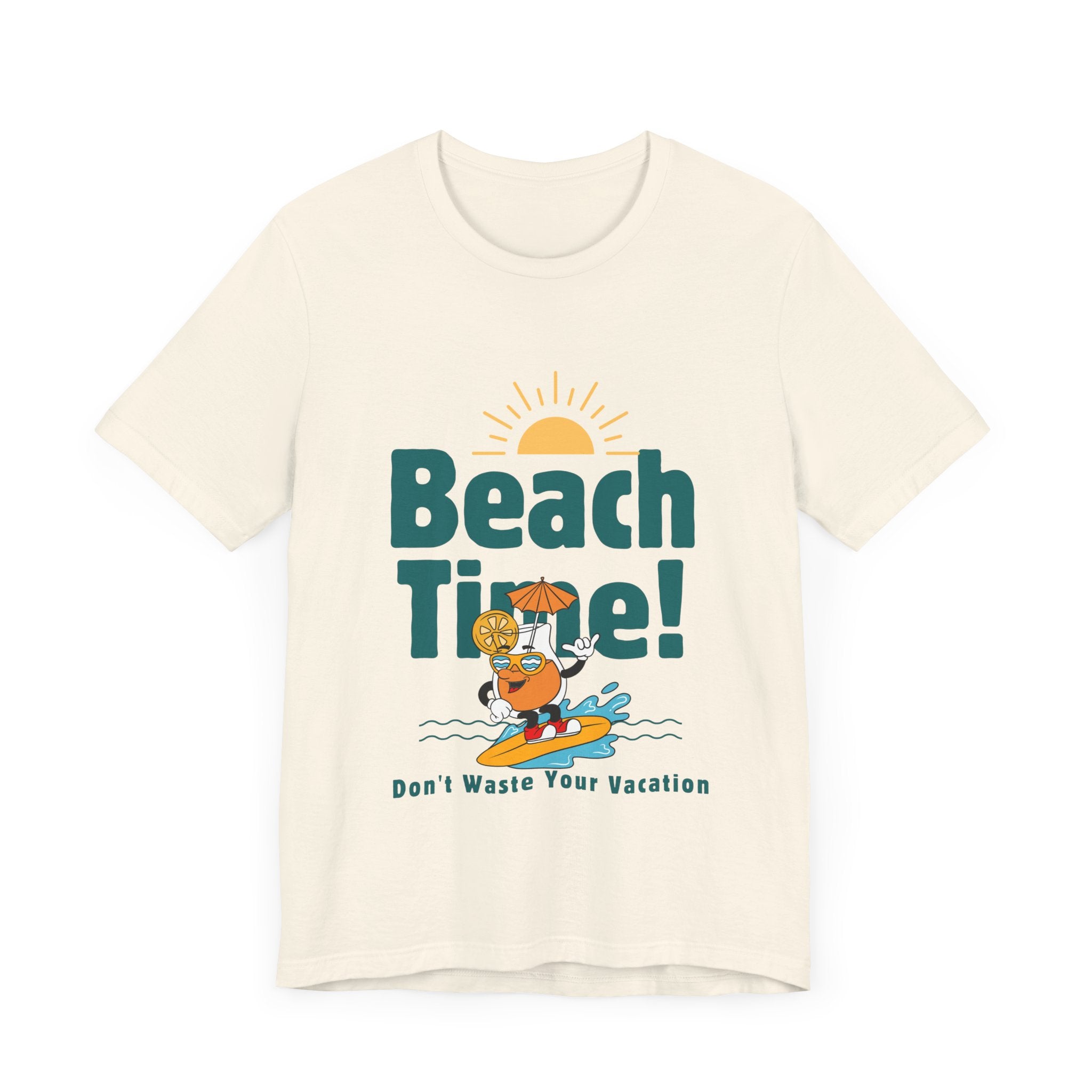 Beach Time Unisex Tee – Fun Vacation T-Shirt for Summer Days
