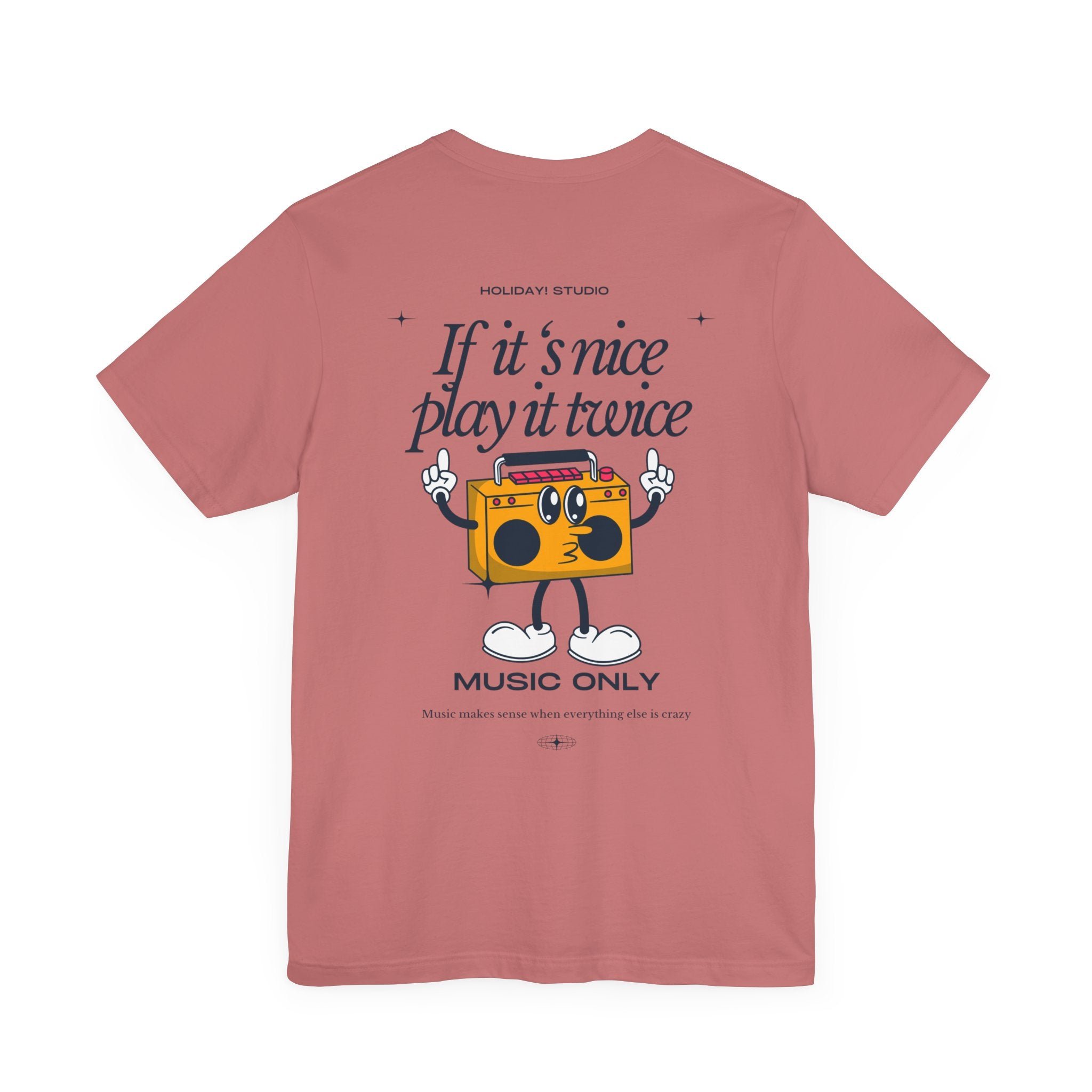 Unisex Music Only Graphic Tee - Celebrate Your Love for Music