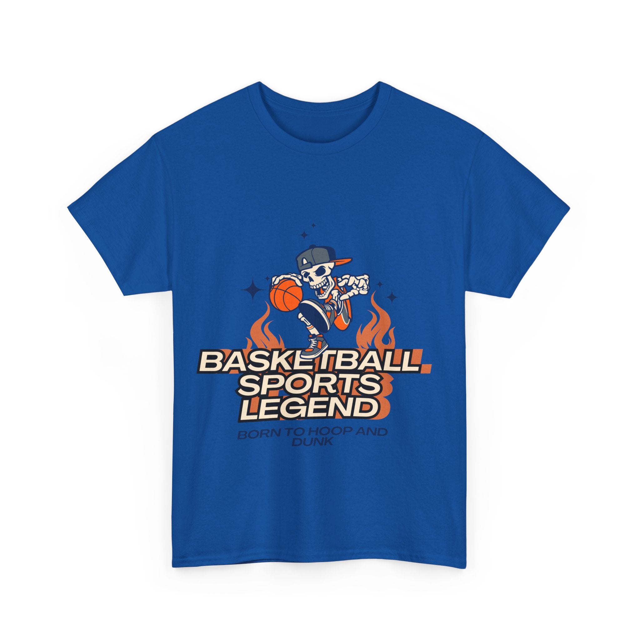 Born to Drop and Dunk, Basketball Legend Heavy Cotton Tee