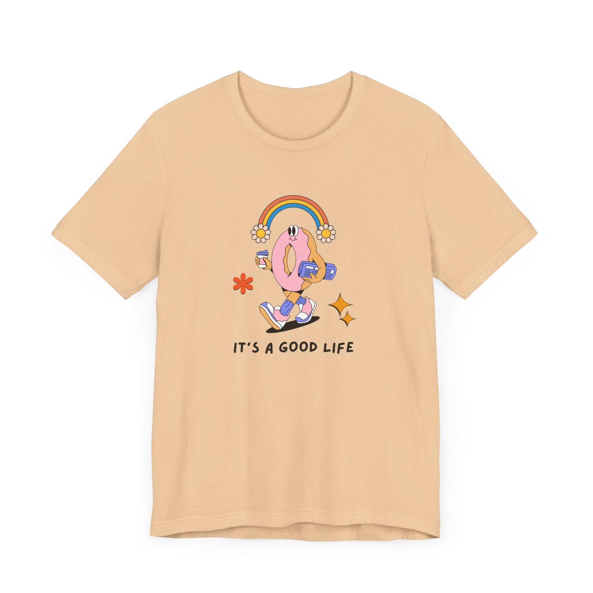 "It's a Good Life" Unisex Short Sleeve T-shirt - Casual Comfort for Everyday Joy