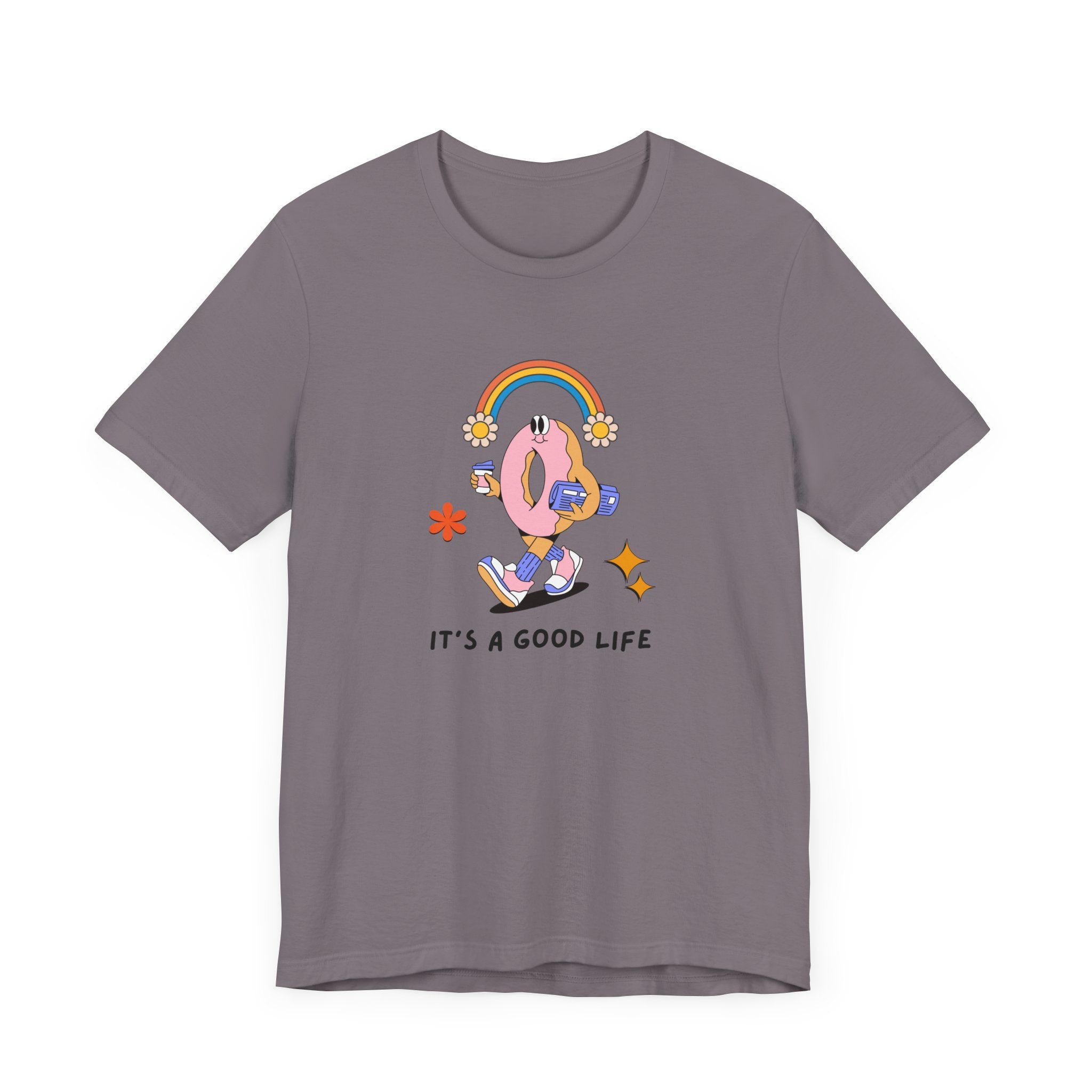 "It's a Good Life" Unisex Short Sleeve T-shirt - Casual Comfort for Everyday Joy